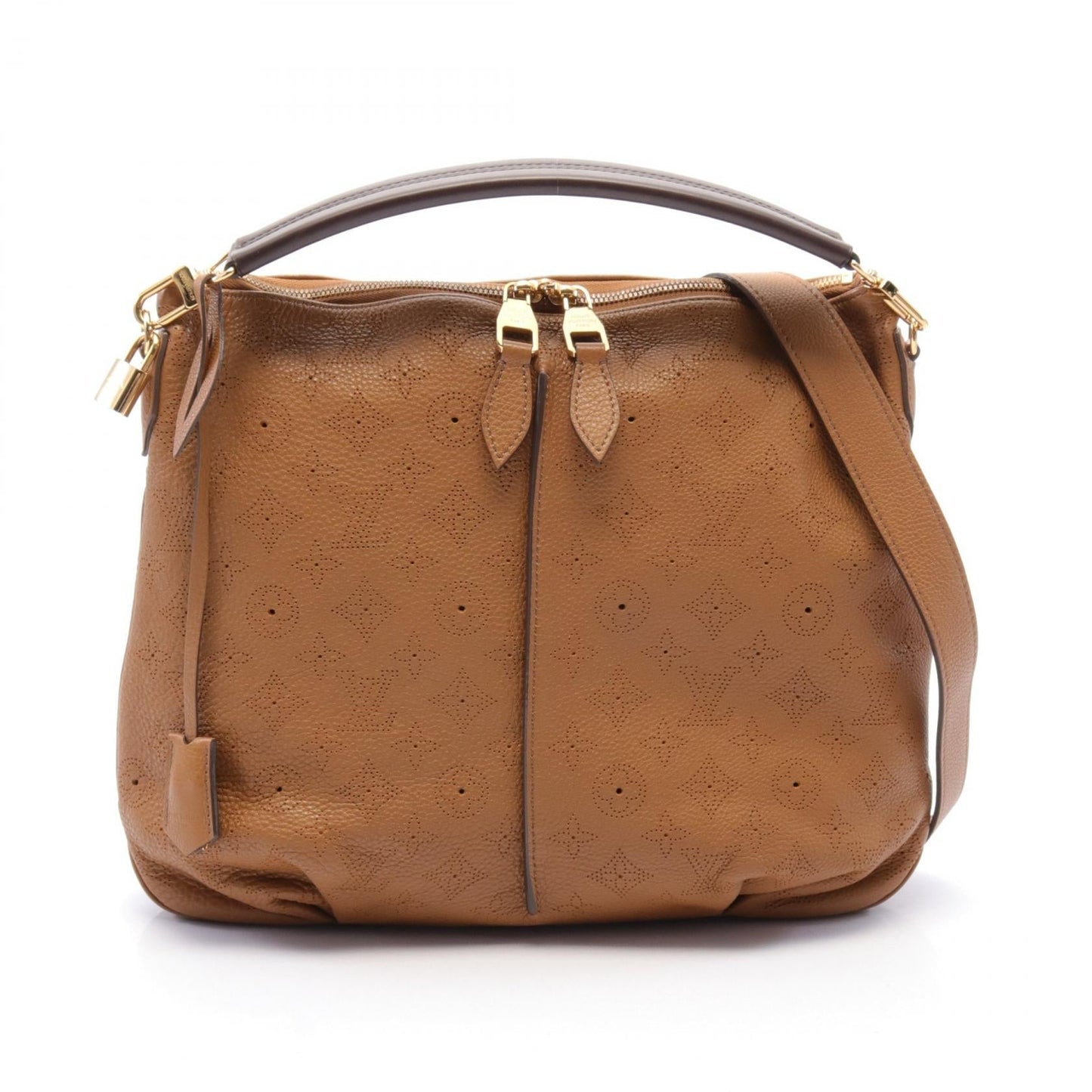 Louis Vuitton Mahina Leather Selene MM Handbag