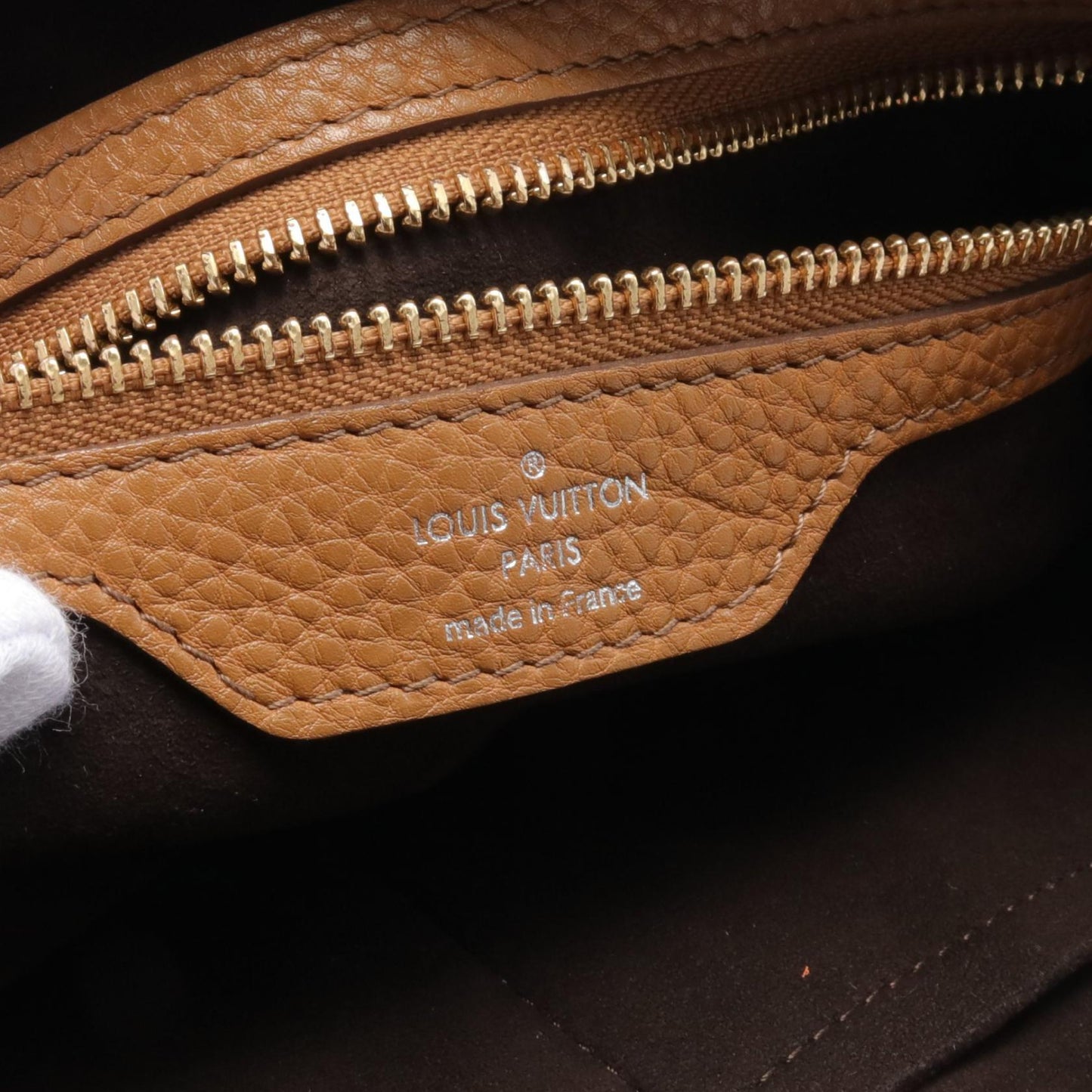 Louis Vuitton Mahina Leather Selene MM Handbag