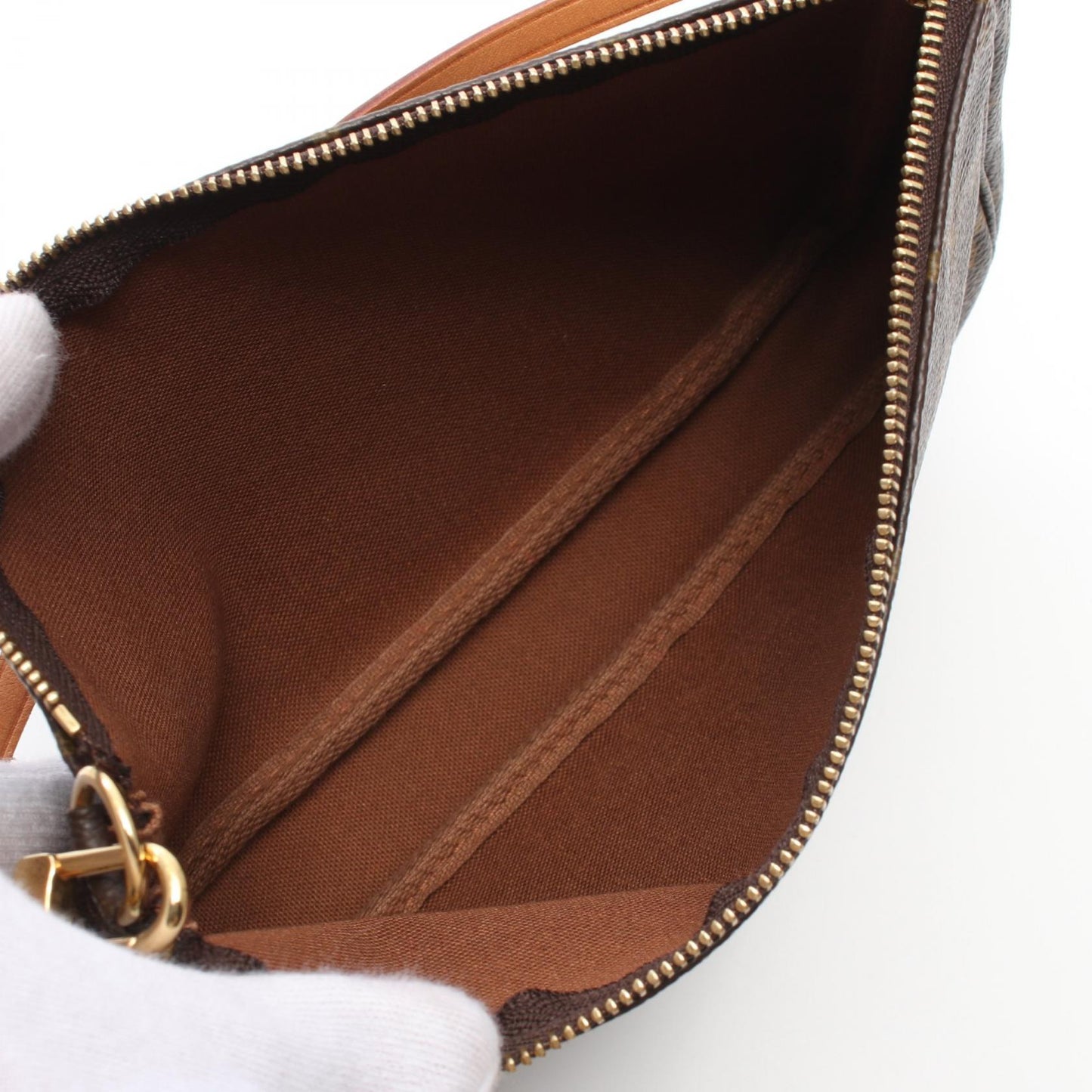 Louis Vuitton Pochette Accessoires Handbag Brown M51980