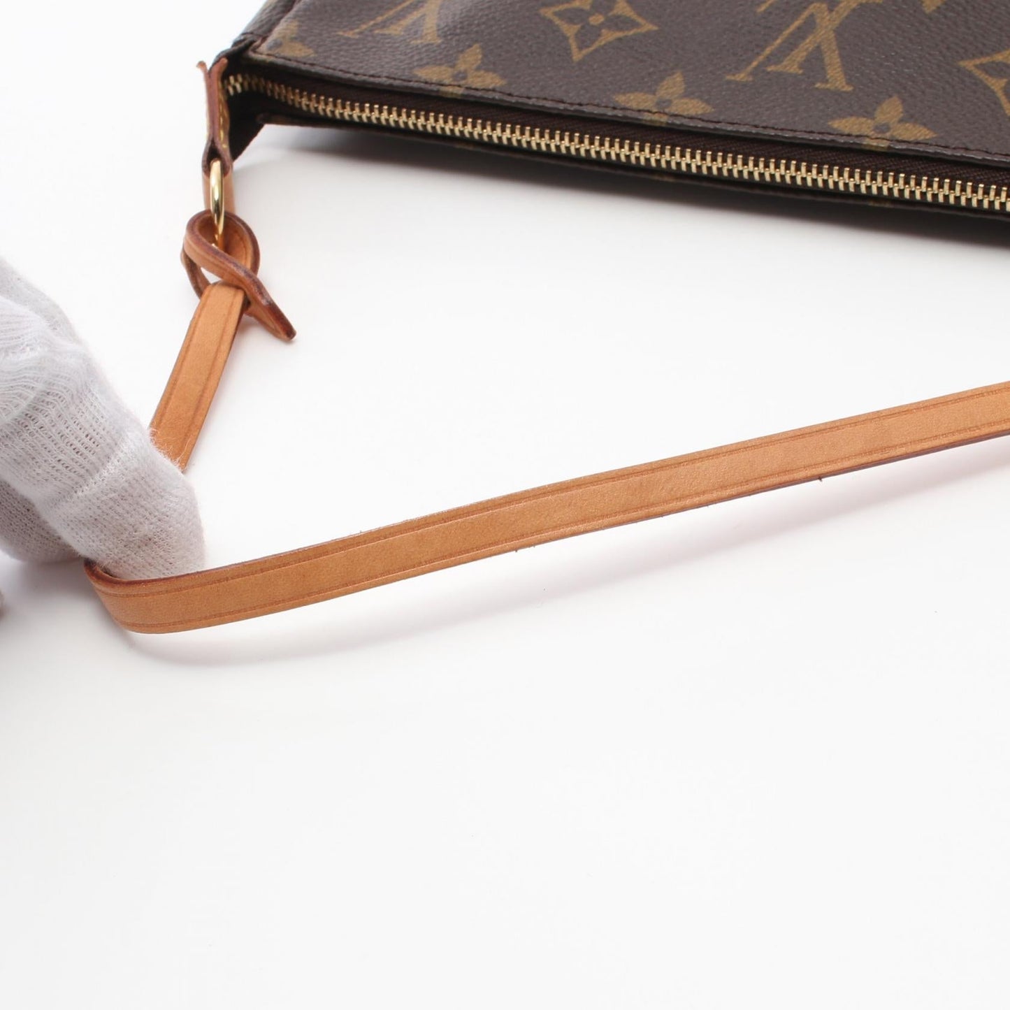 Louis Vuitton Pochette Accessoires Handbag Brown M51980