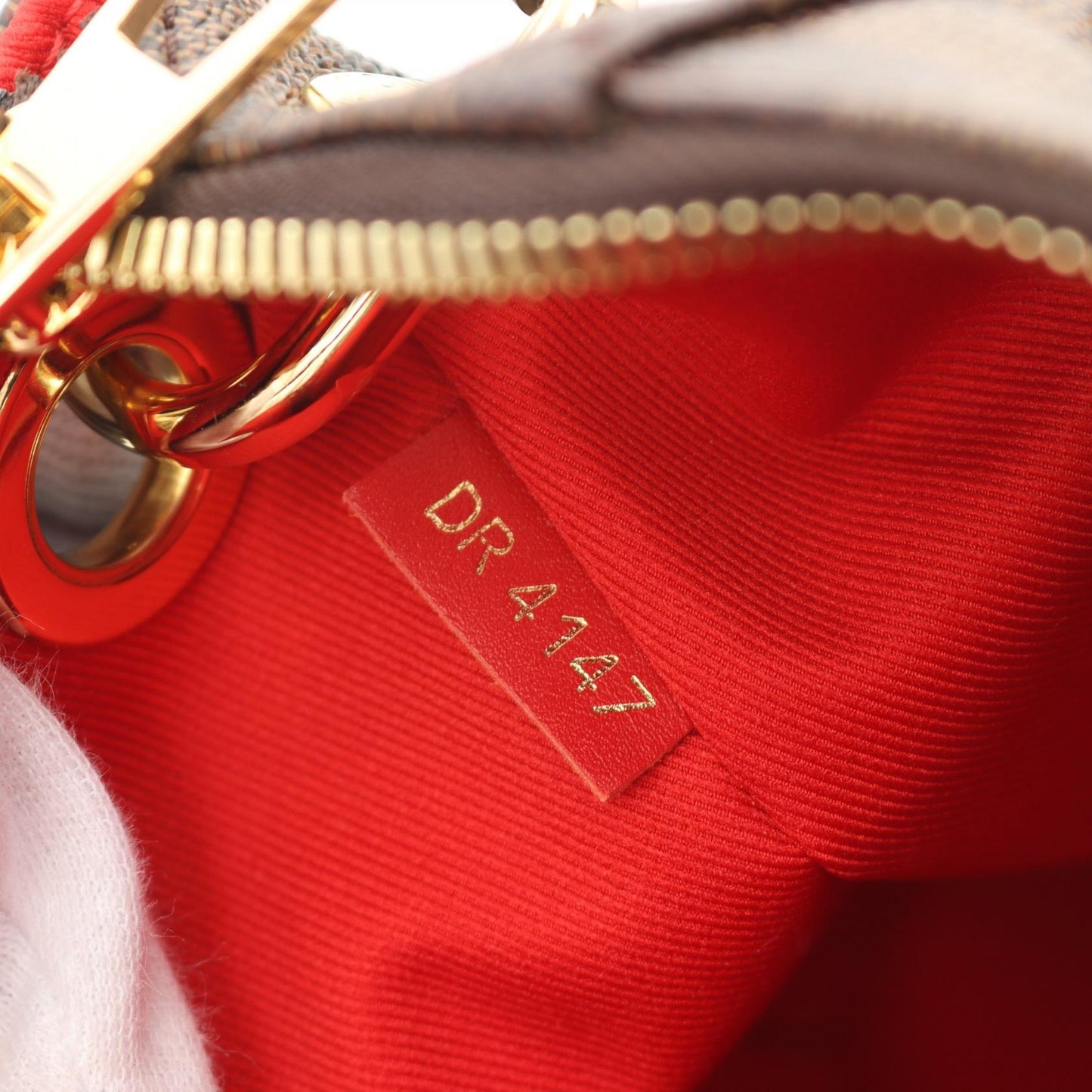 Louis Vuitton Damier PVC Leather Shoulder Bag N42230