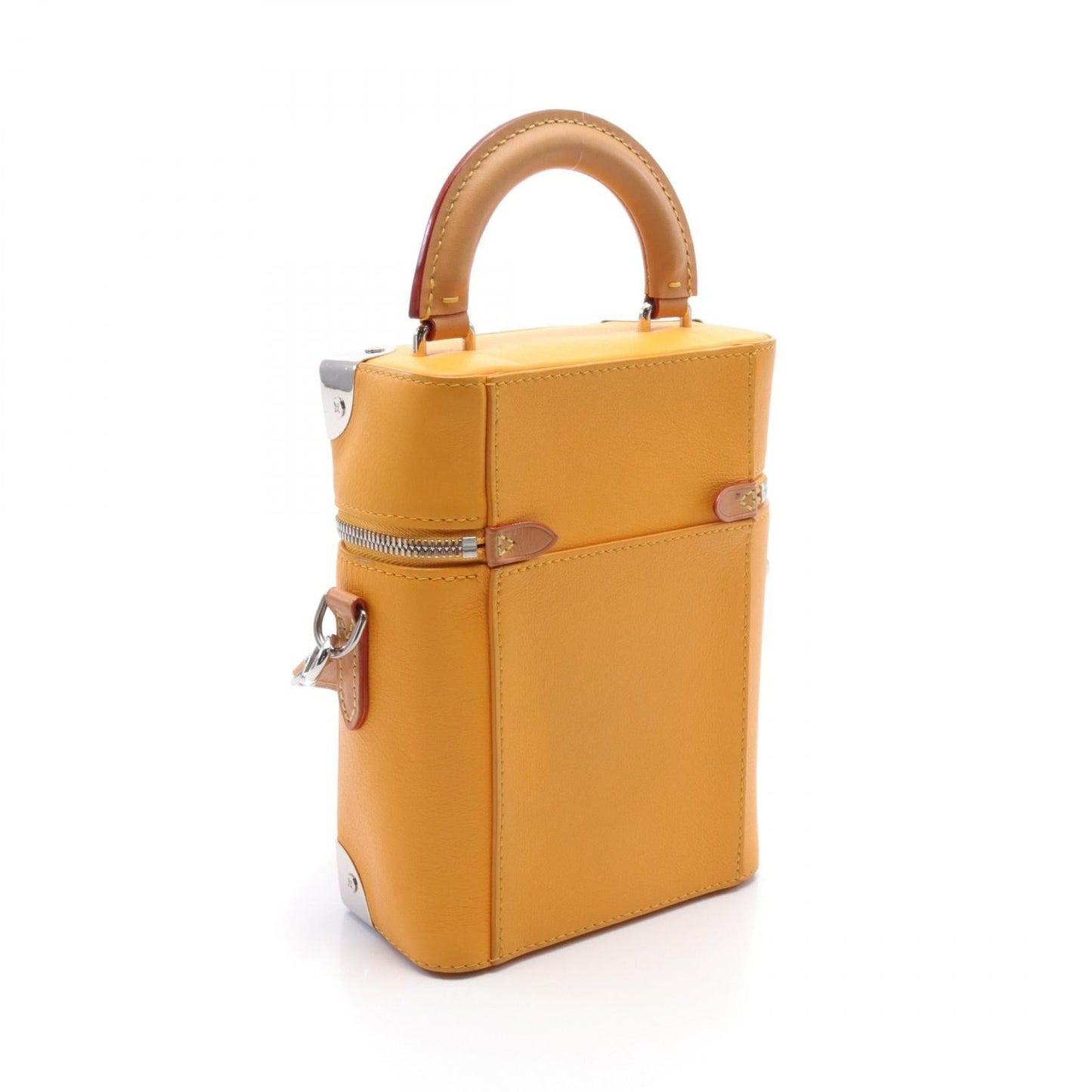 Louis Vuitton Leather Vertical Box Trunk Handbag M59666
