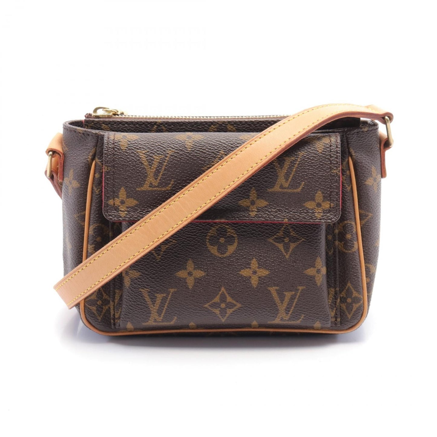 Louis Vuitton Vivacite PM Shoulder Bag Brown M51165