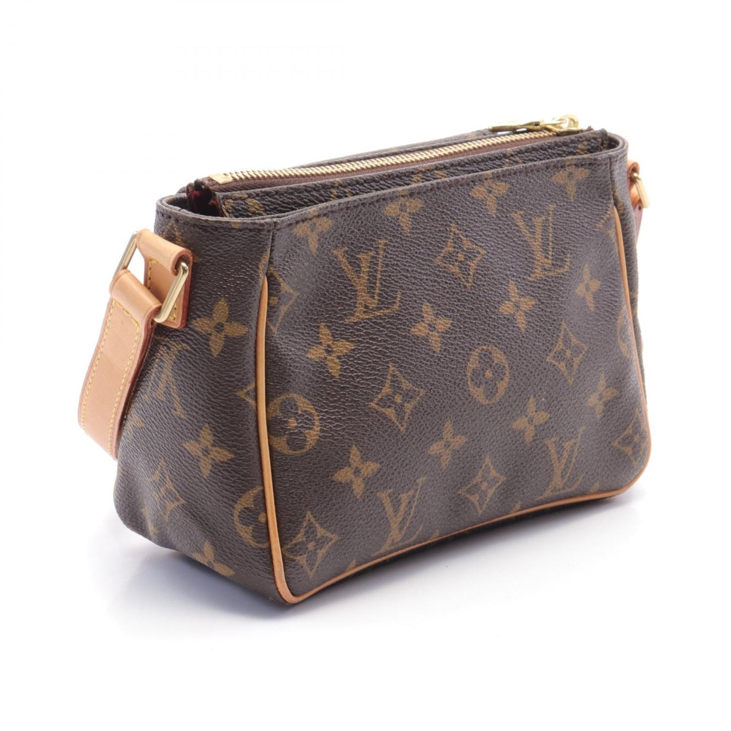 Louis Vuitton Vivacite PM Shoulder Bag Brown M51165