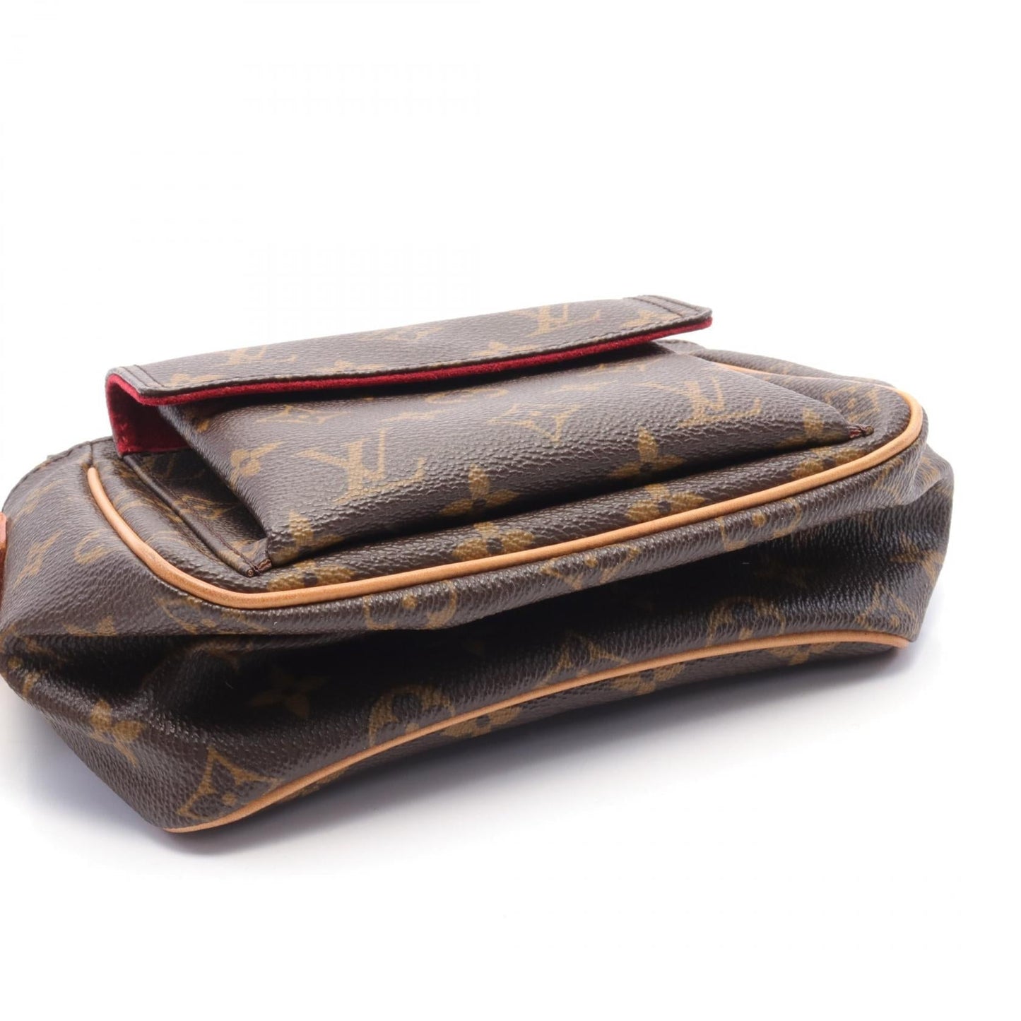 Louis Vuitton Vivacite PM Shoulder Bag Brown M51165