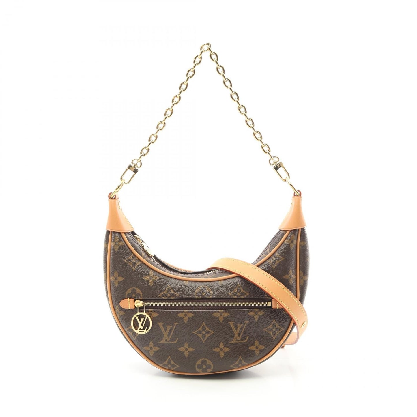 Louis Vuitton Loop Shoulder Bag Monogram Brown