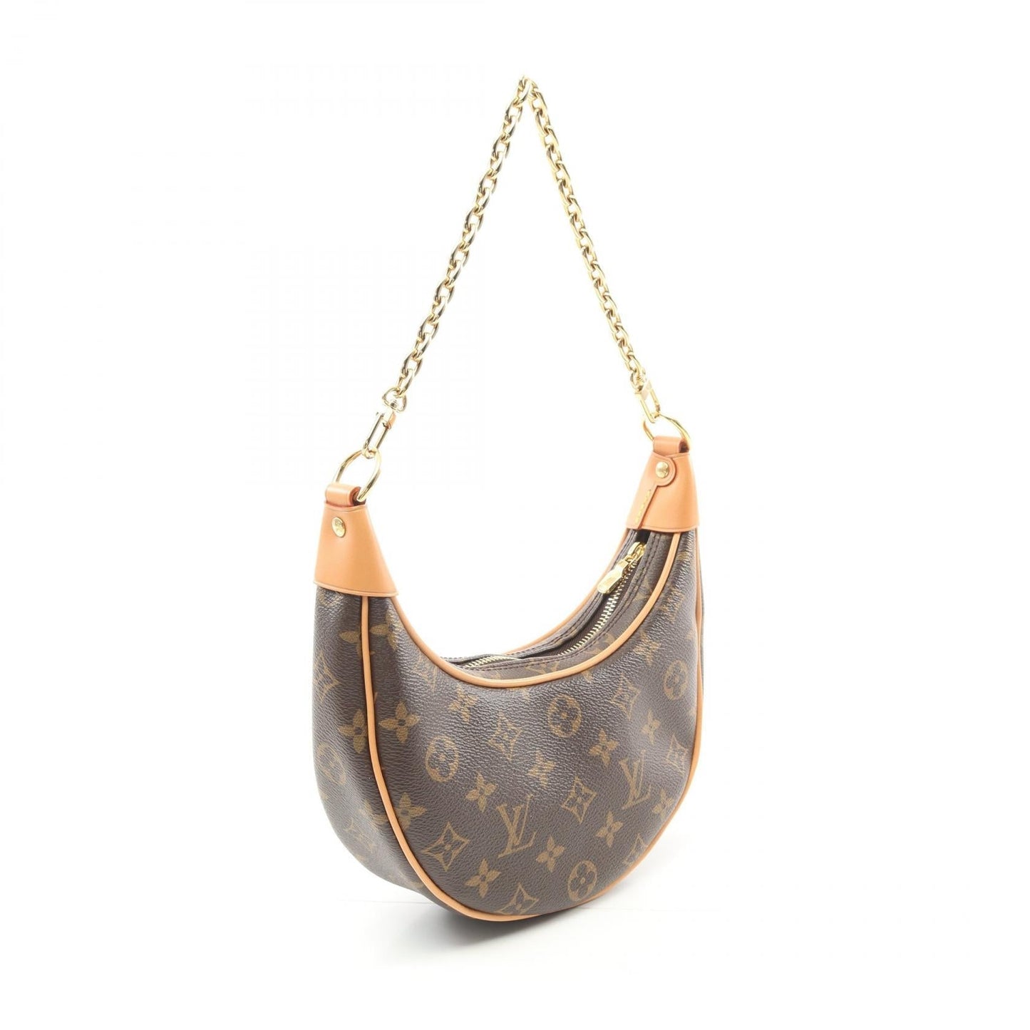 Louis Vuitton Loop Shoulder Bag Monogram Brown