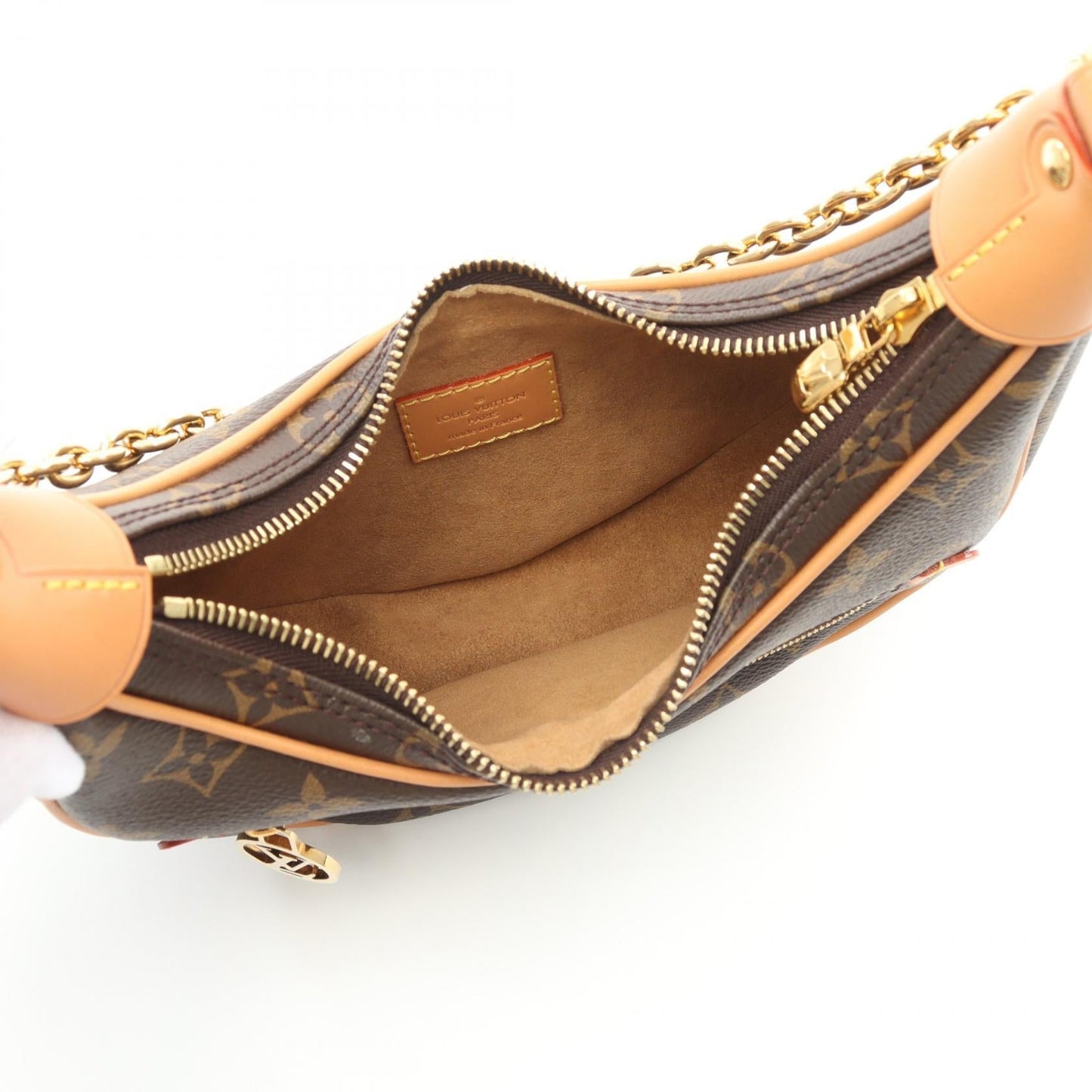 Louis Vuitton Loop Shoulder Bag Monogram Brown