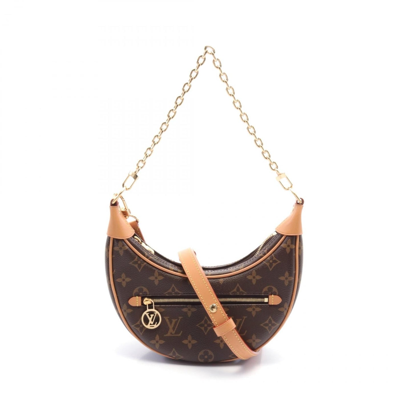 Louis Vuitton Loop Shoulder Bag Monogram Brown