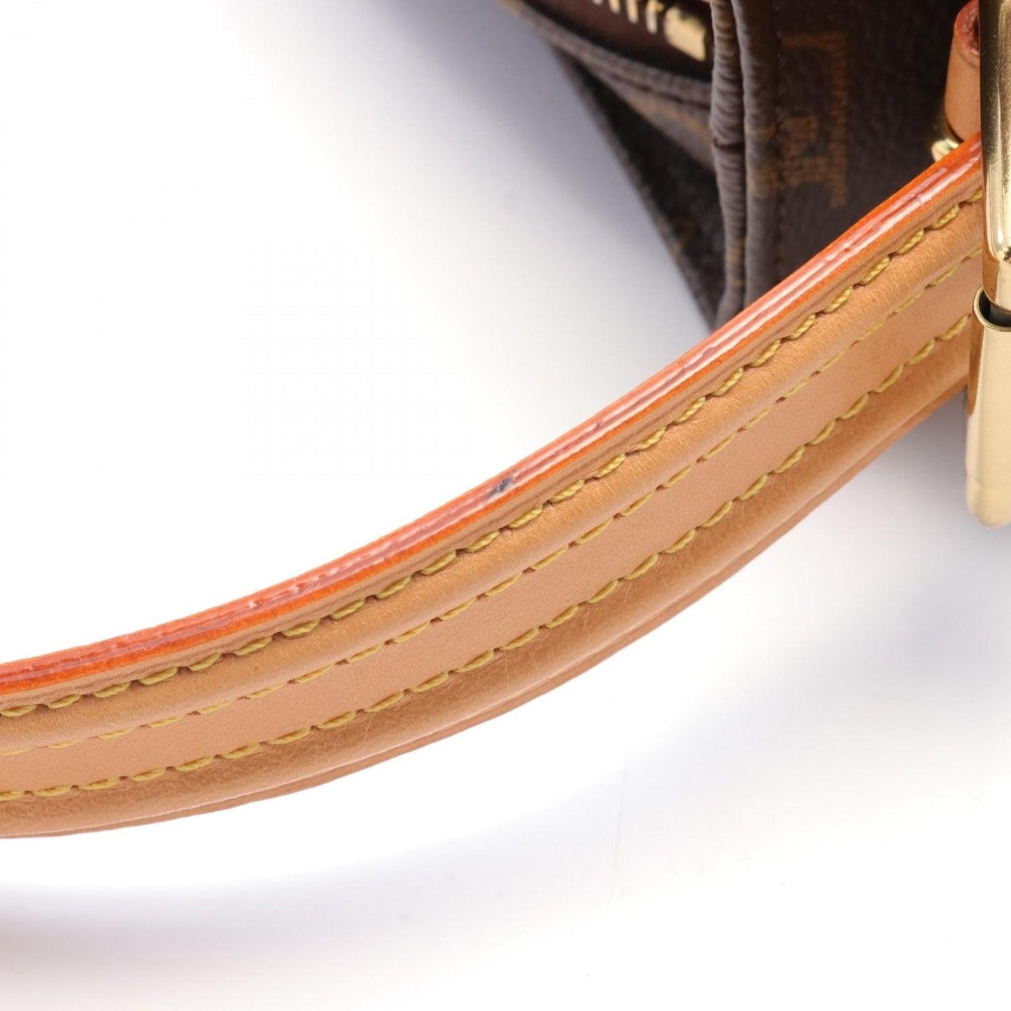 Louis Vuitton Vivacite MM Shoulder Bag Brown