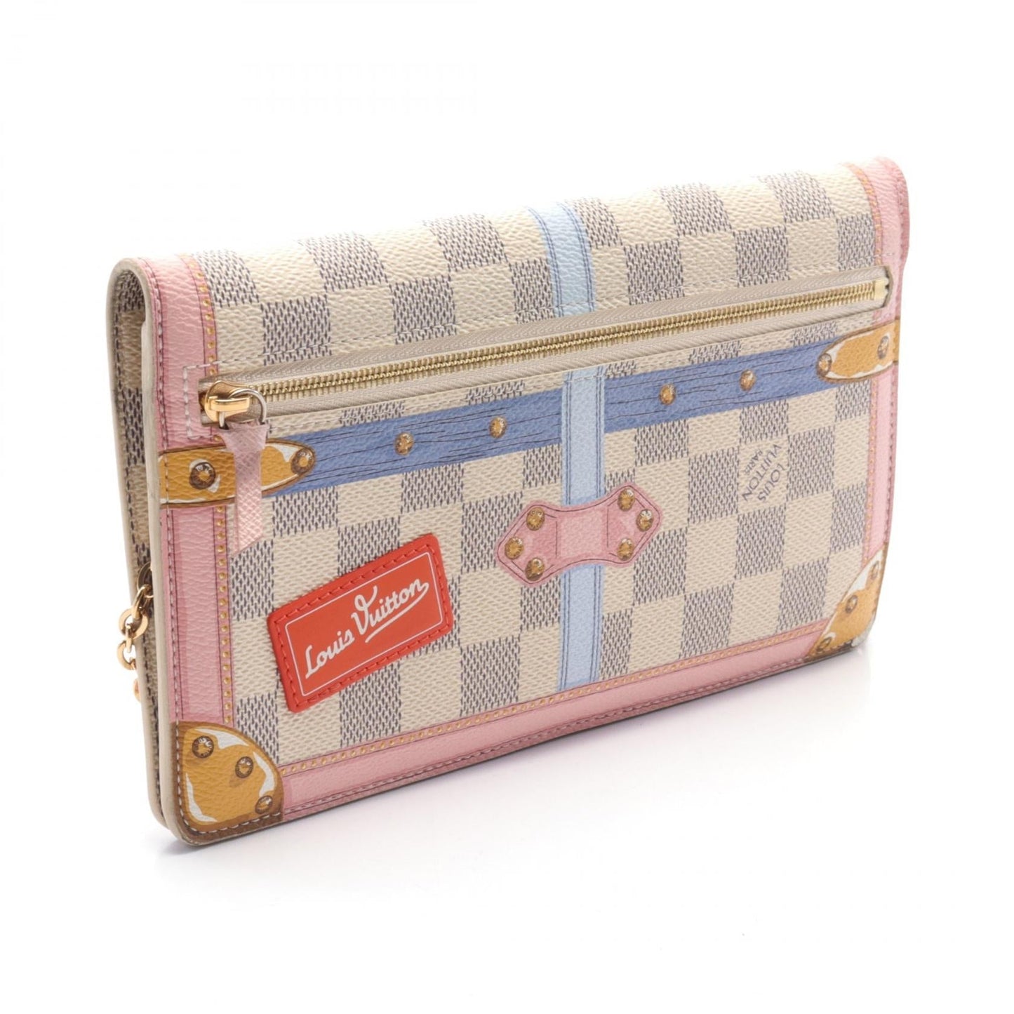 Louis Vuitton Pochette Weekend Summer Trunk Bag