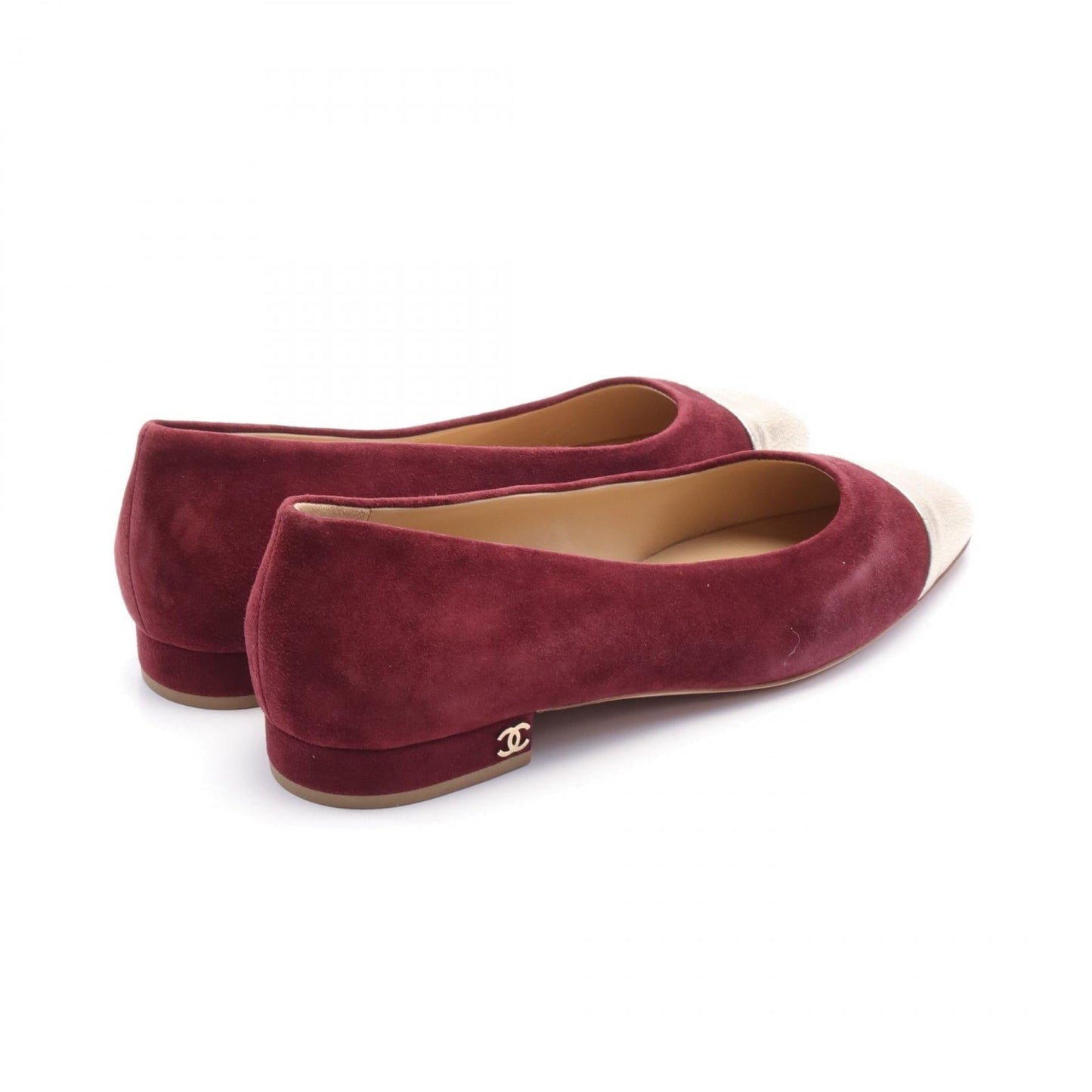 Chanel Suede Leather Coco Mark Pumps G31321