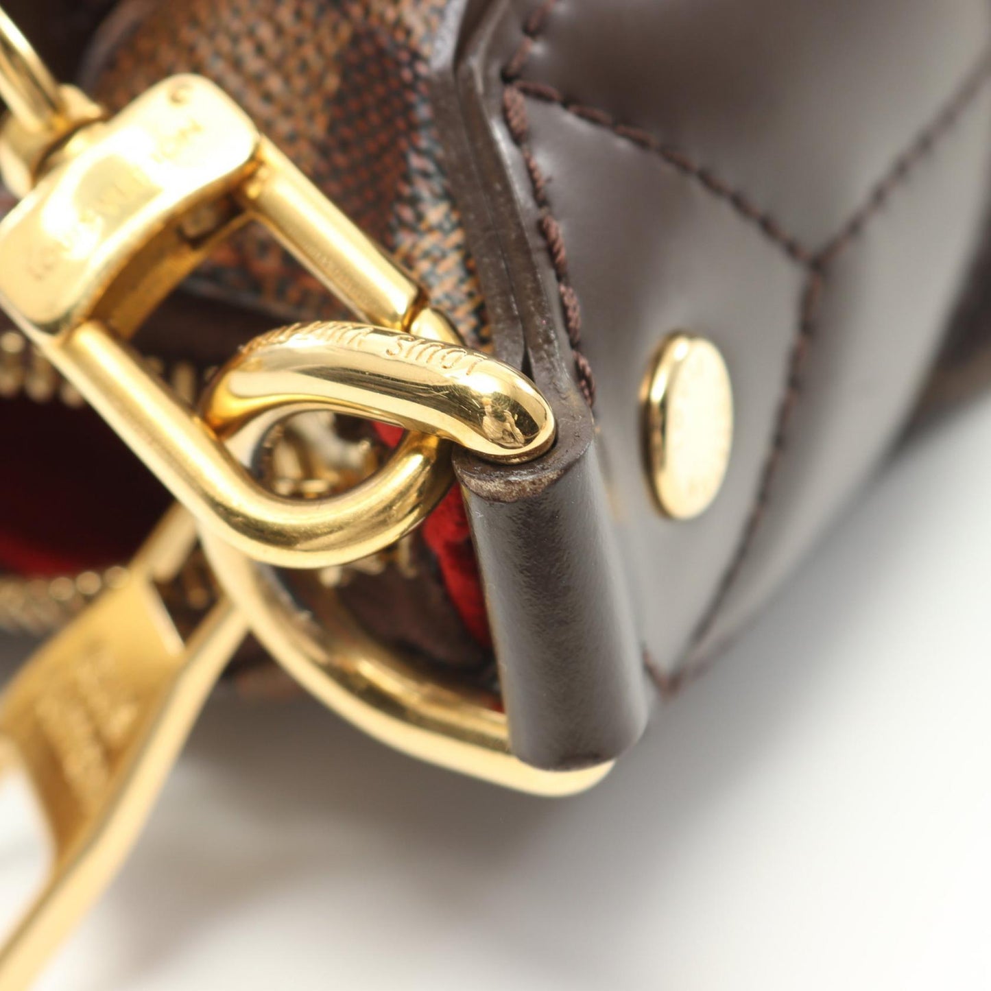 Louis Vuitton Damier Ebene Evora MM Handbag N41131