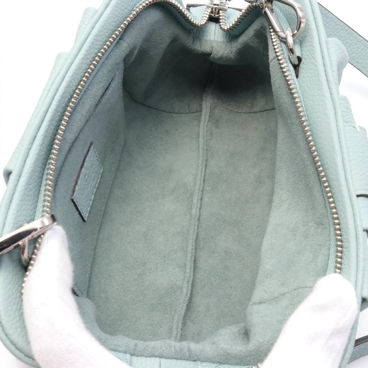 Louis Vuitton Scala Mini Mahina Shoulder Bag Blue