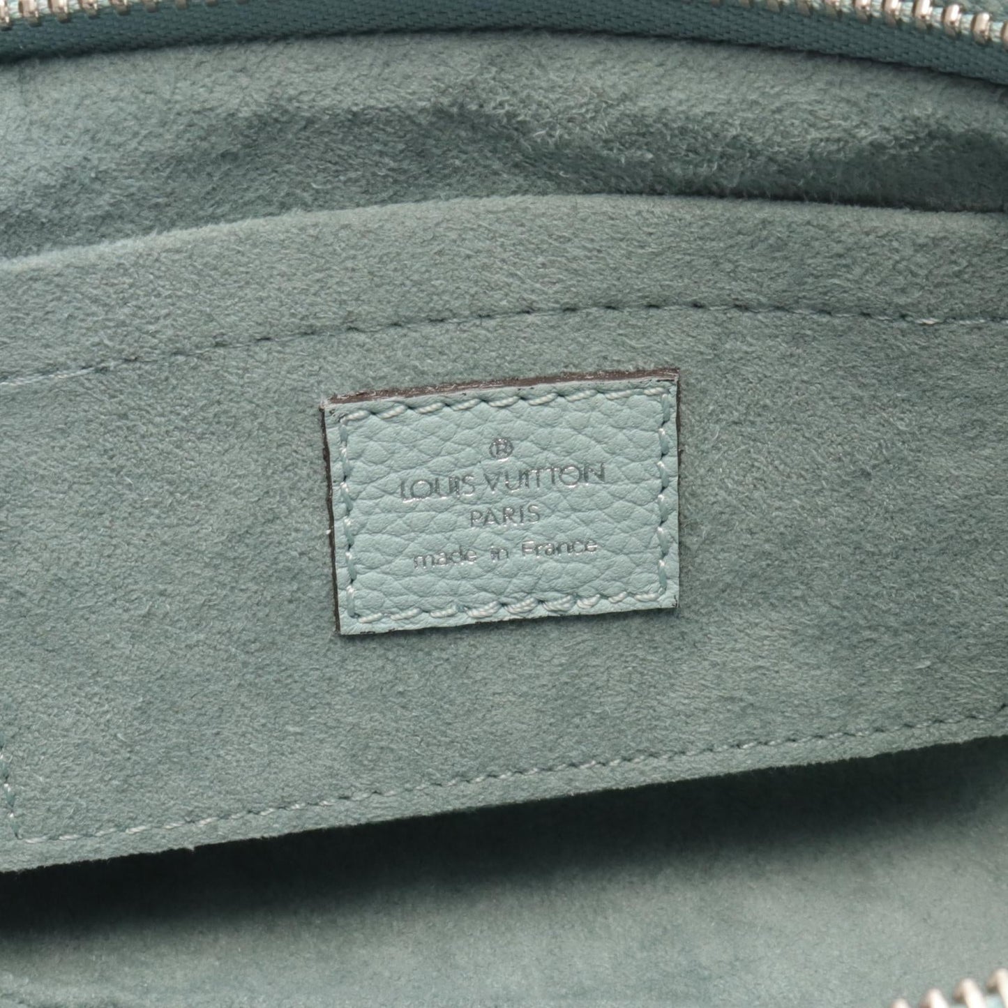 Louis Vuitton Scala Mini Mahina Shoulder Bag Blue