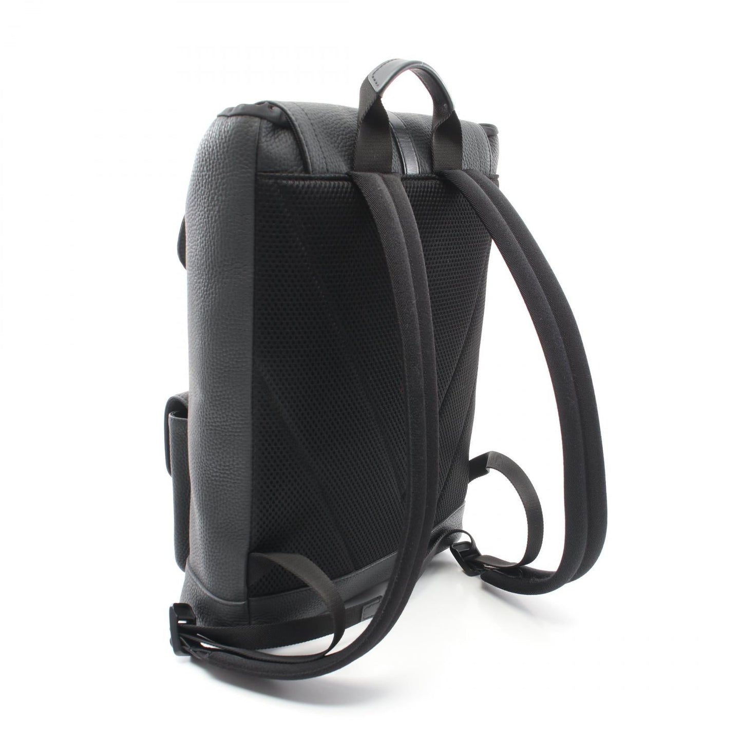 Louis Vuitton Christopher Slim Backpack Leather Black
