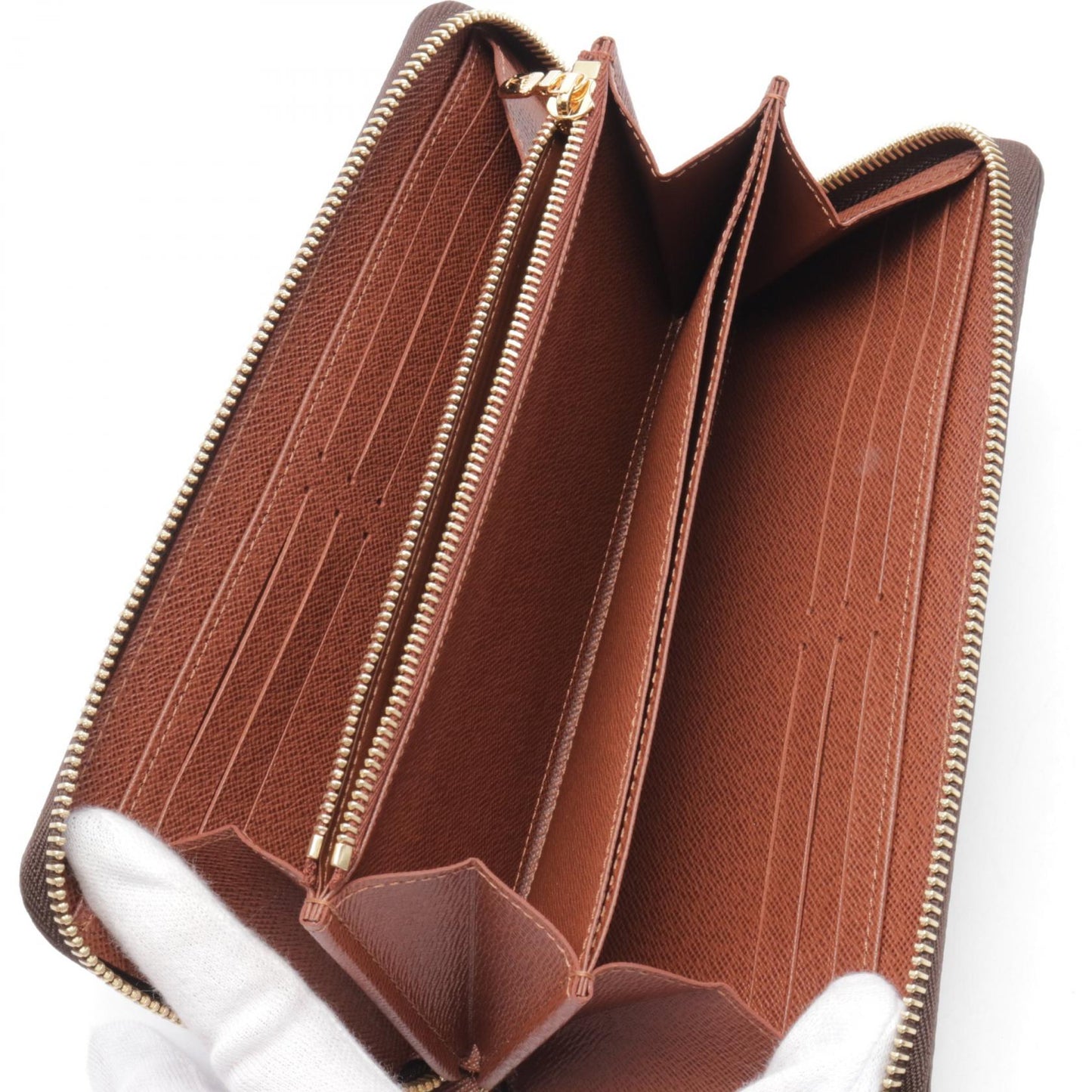Louis Vuitton Zippy Wallet Monogram Brown M42616