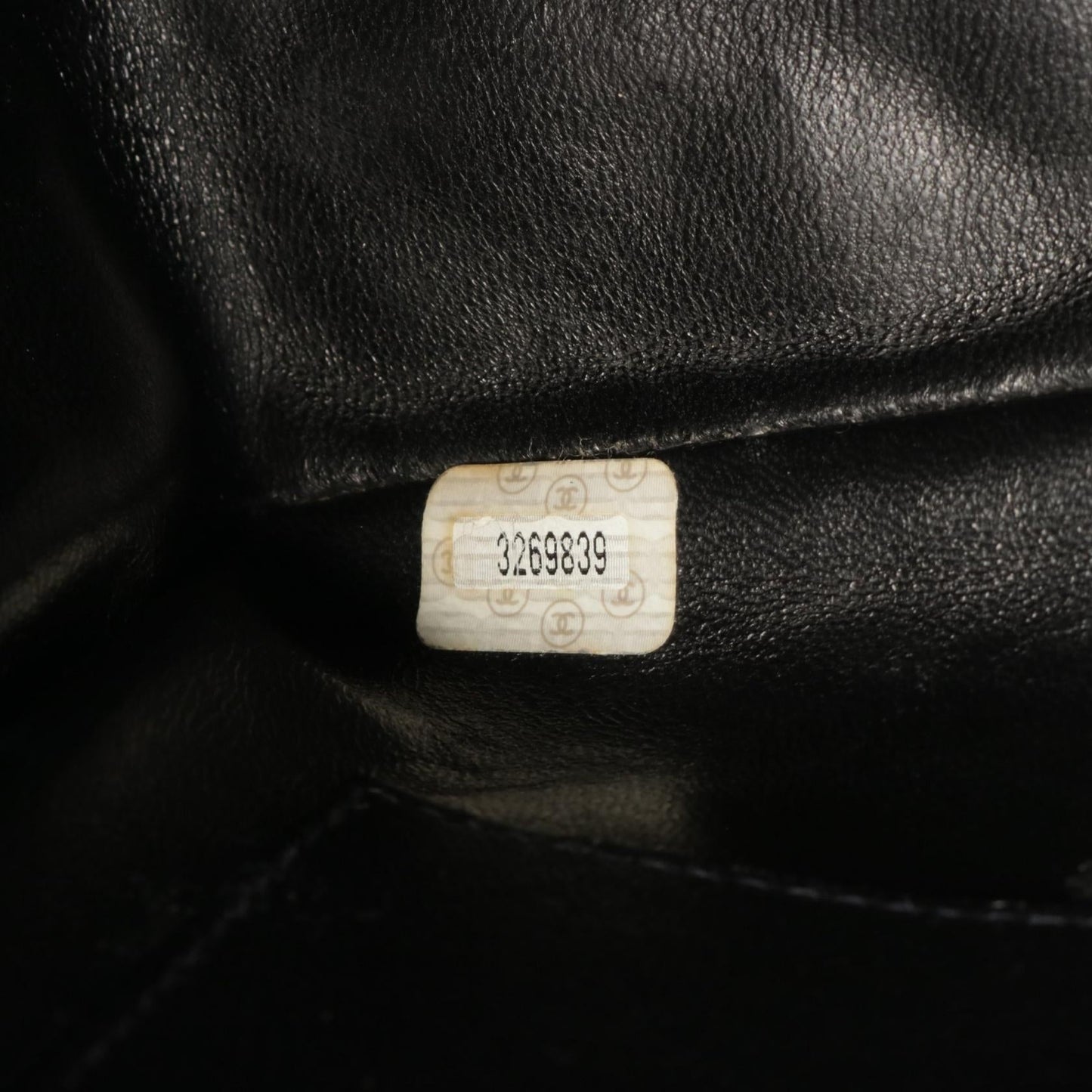 Chanel Matelasse Lambskin Shoulder Bag Black