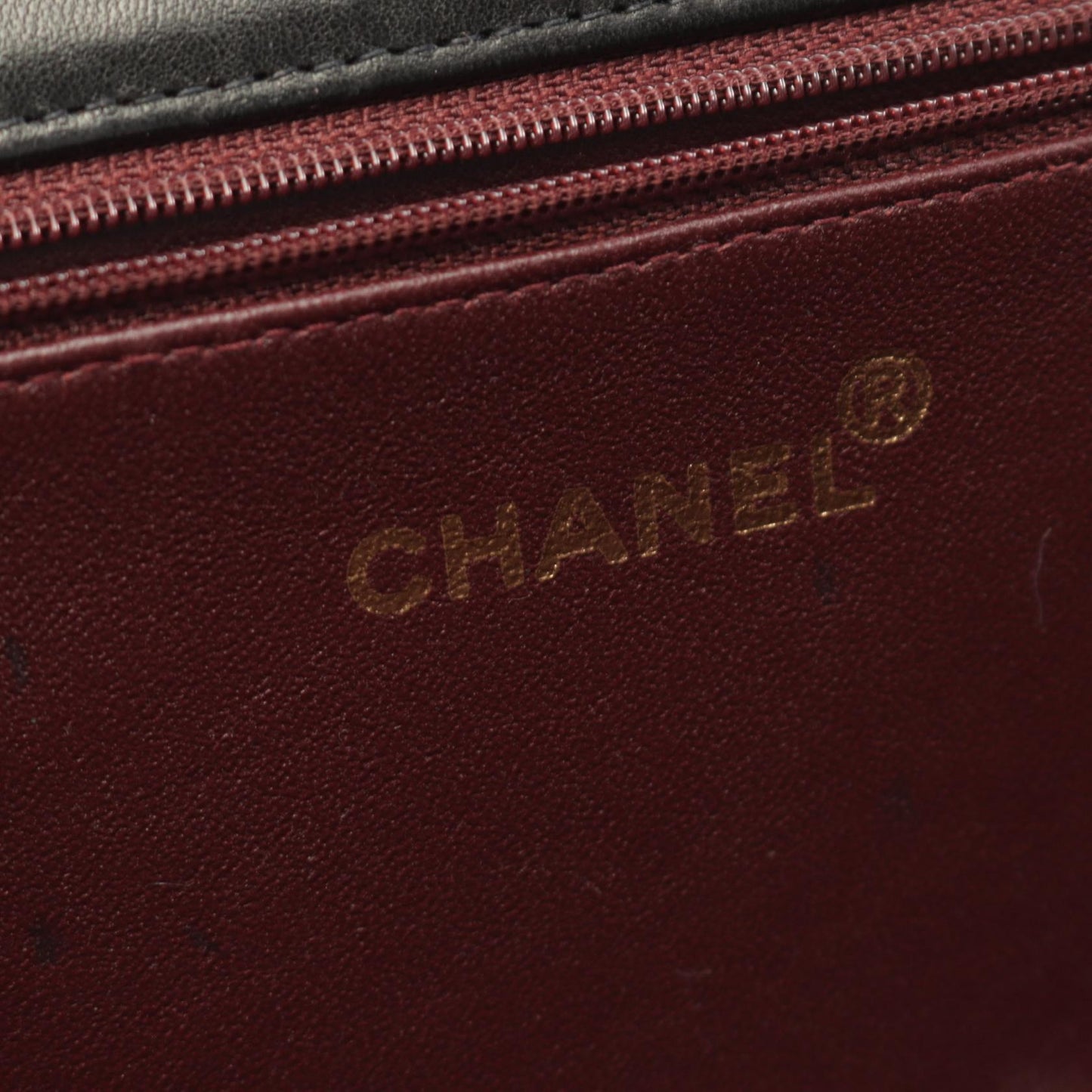 Chanel Matelasse Lambskin Shoulder Bag Black