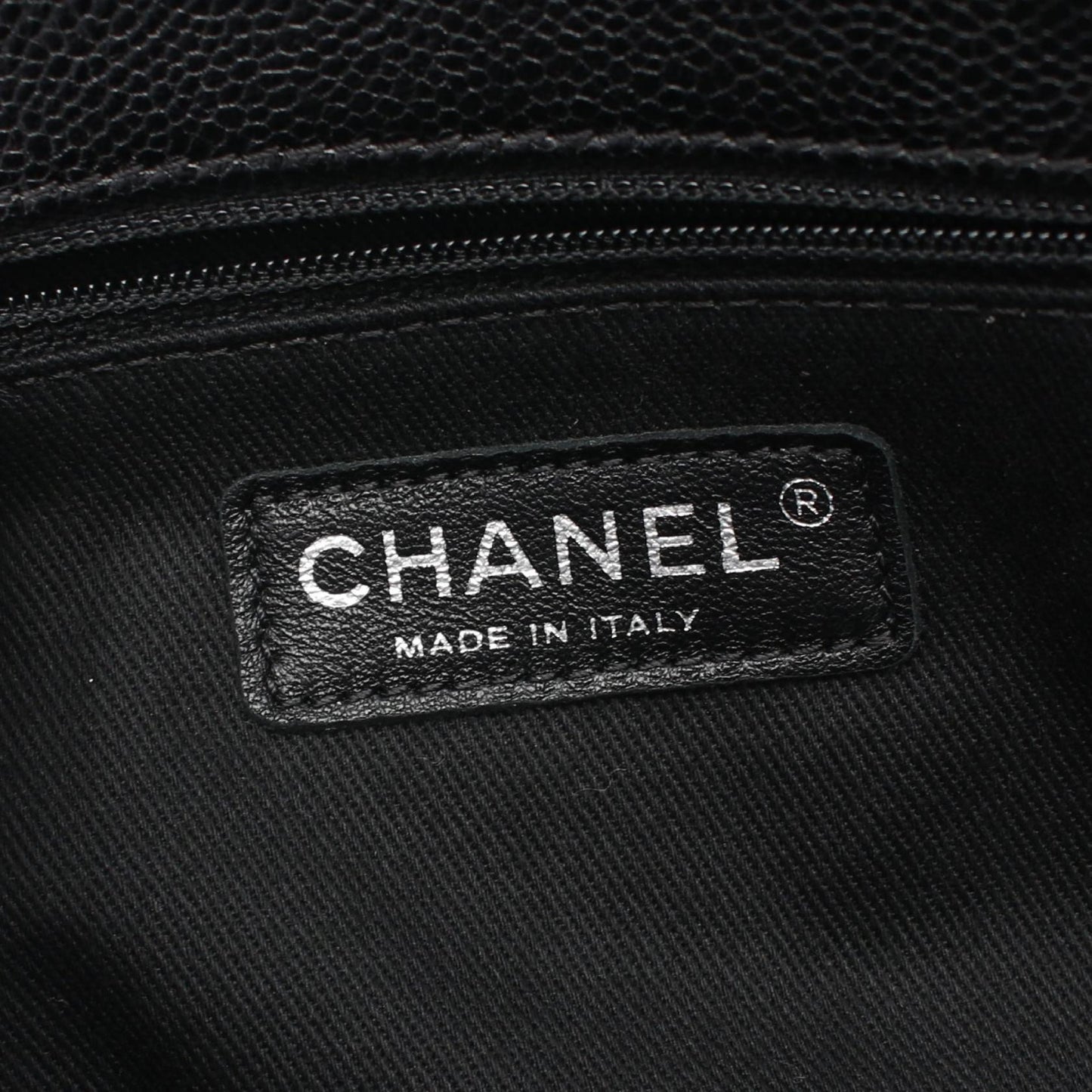 Chanel Matelasse Leather Tote Bag Black