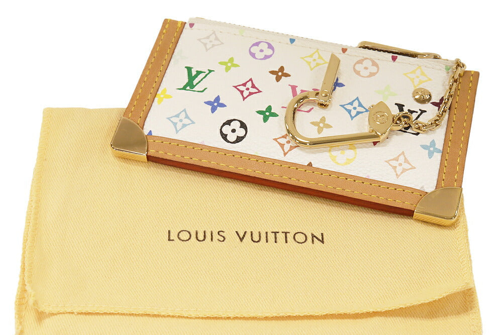 Louis Vuitton Multicolor Pochette Cles Key Case M92655