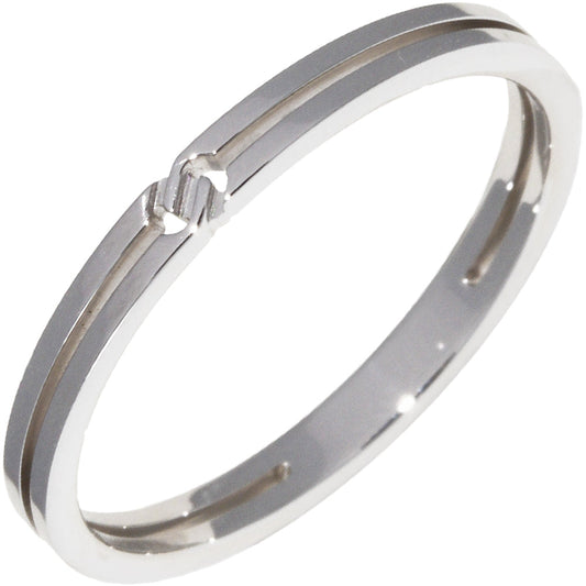 Luxury Gucci Trending 2025 K18WG Infinity Ring #16 (15.5)