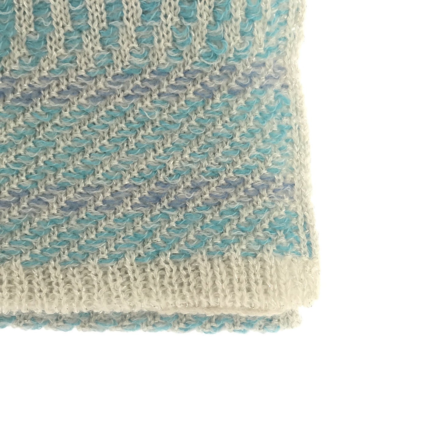 Chanel Cashmere Knit Stole Shawl
