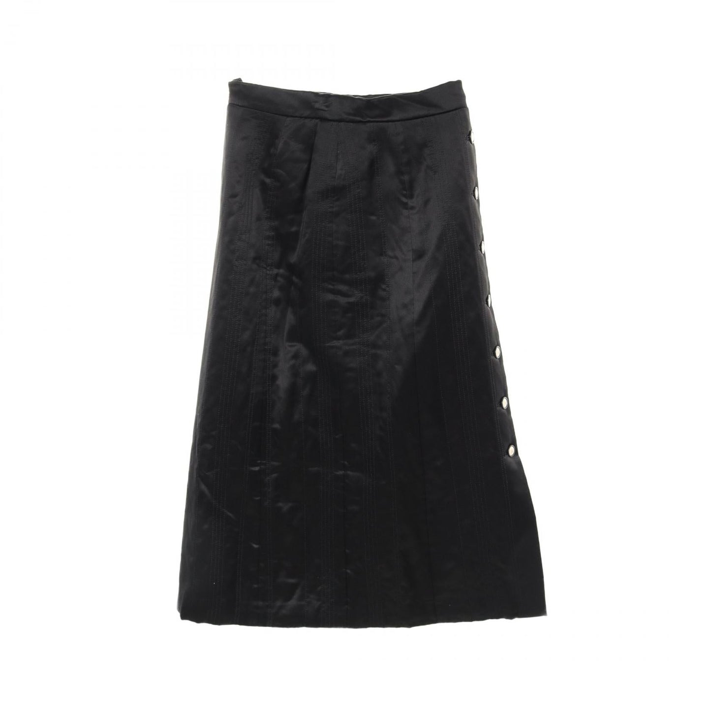 Chanel Silk Skirt Black P57263V14874