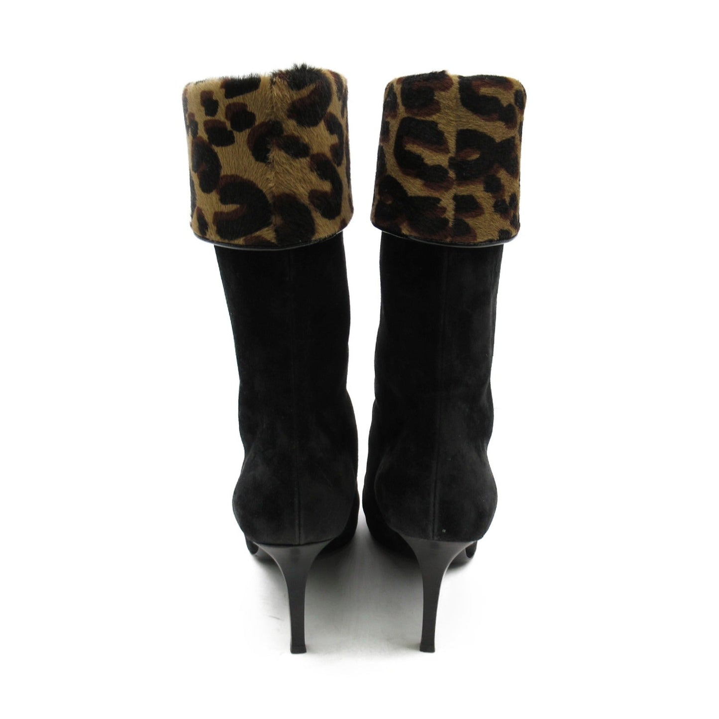 Louis Vuitton Suede Boots Black New