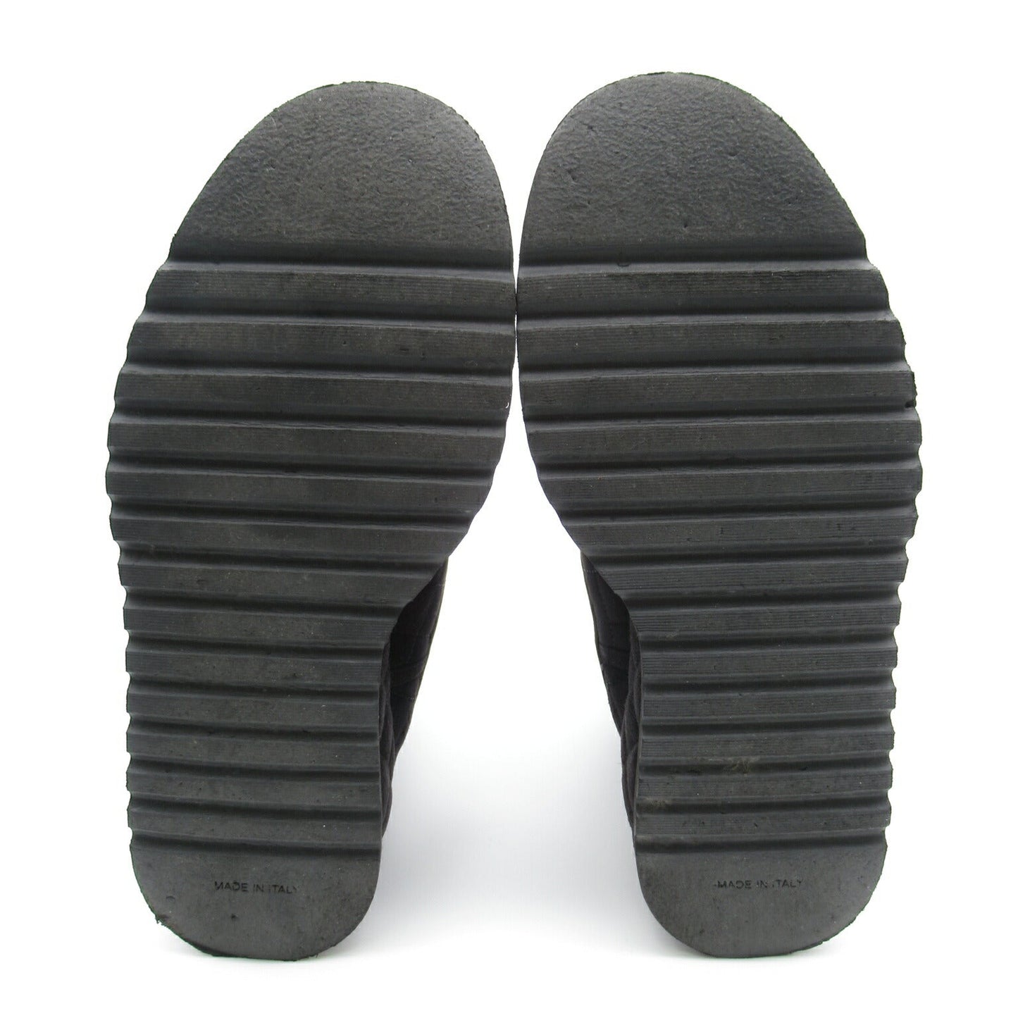 Chanel Suede Boots Black