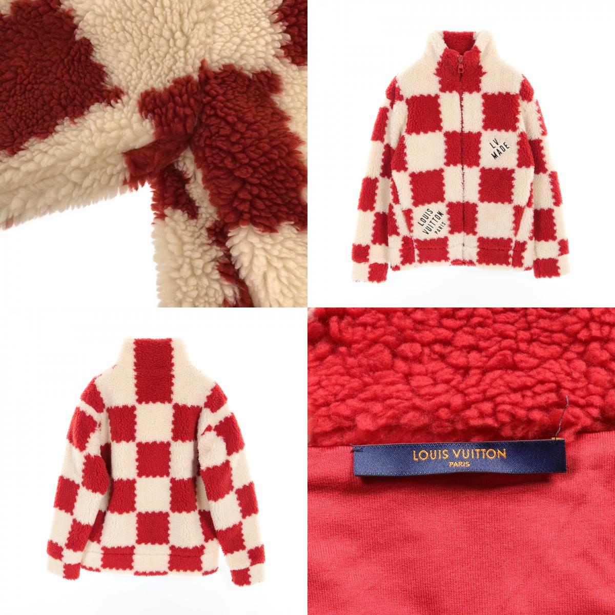 Louis Vuitton Damier Fleece Blouson Polyester