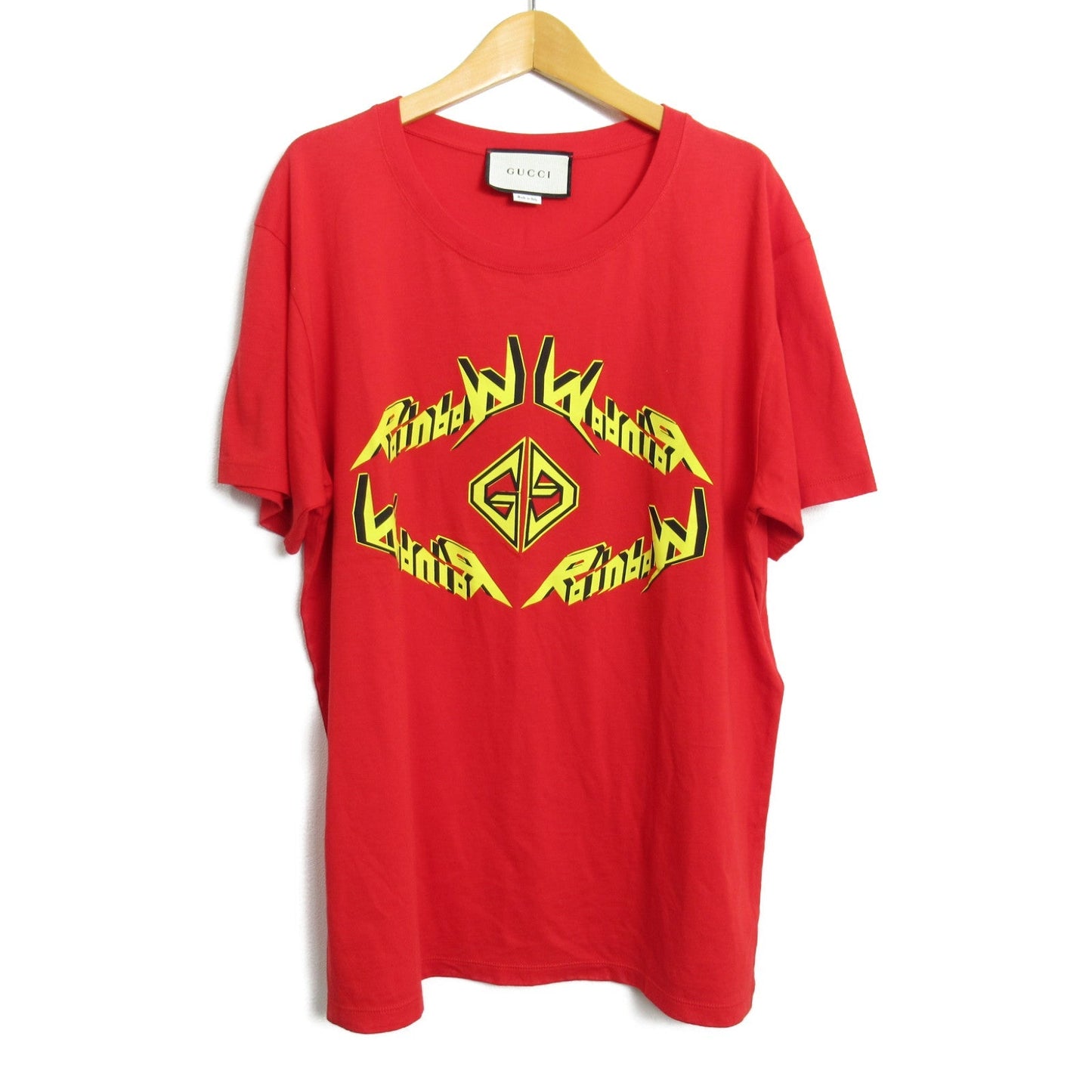 Luxury Gucci Trending 2025 Cotton Short Sleeve T-Shirt Red