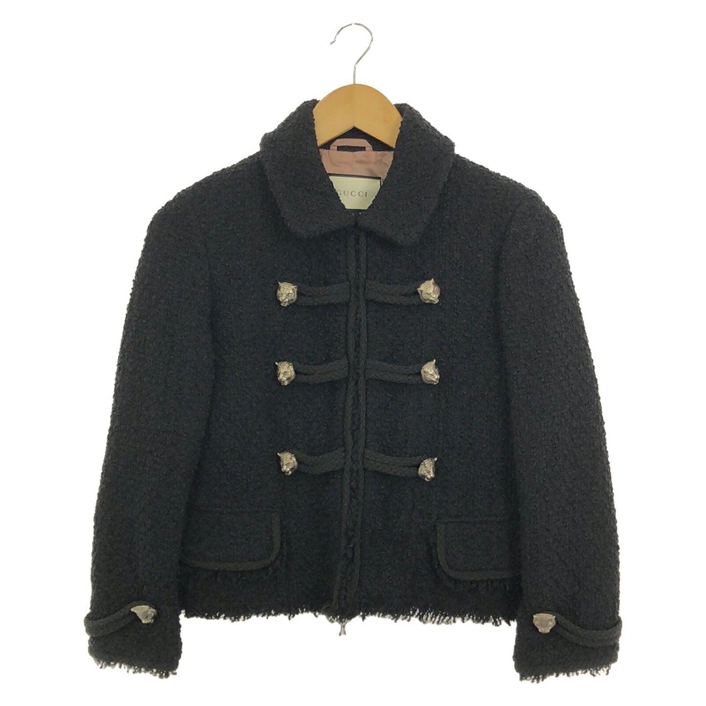 Luxury Gucci Trending 2025 Tweed Nylon Jacket for Women