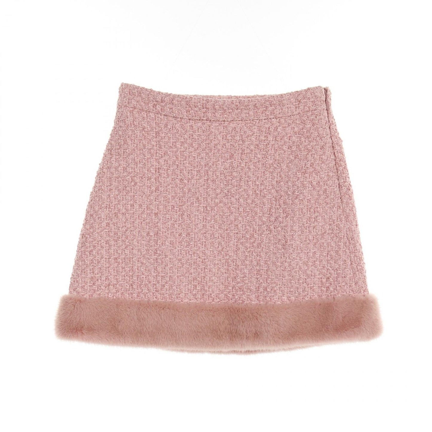 Luxury Gucci Trending 2025 Fabric Mink Fur Skirt 409720