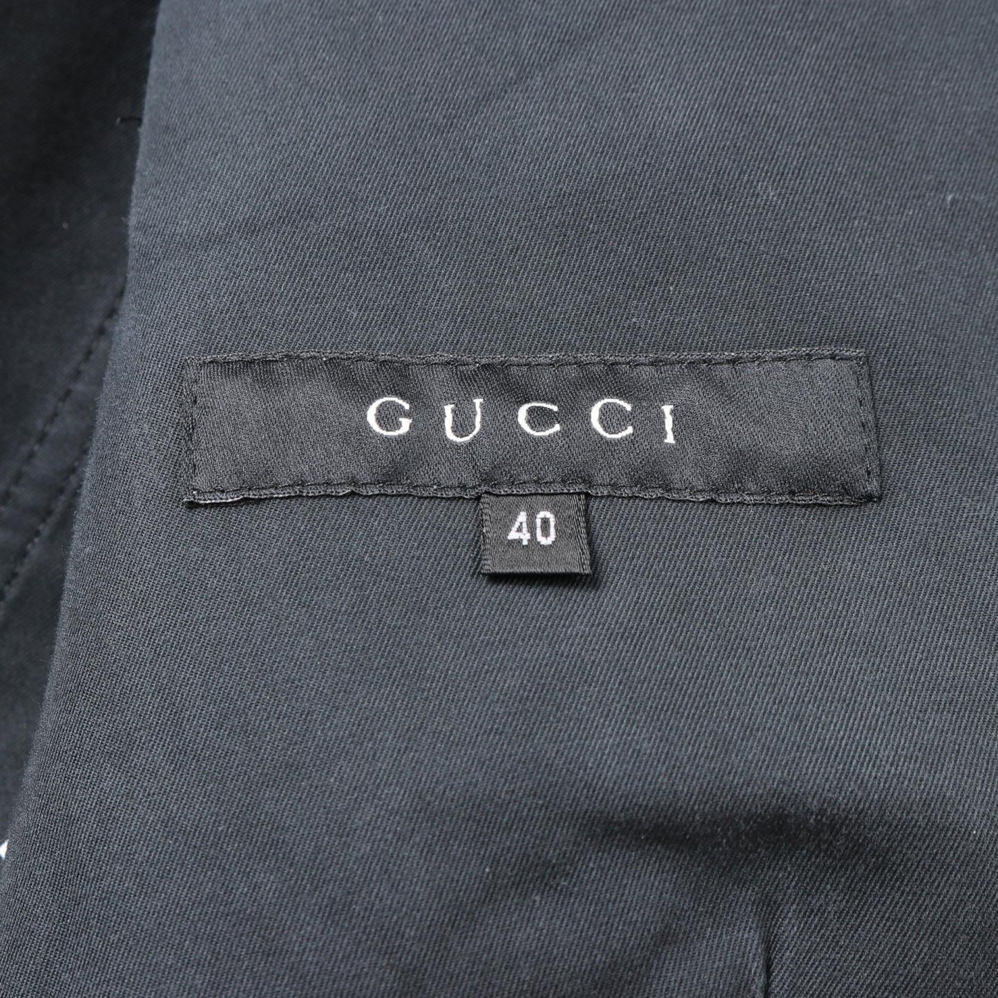 Luxury Gucci Trending 2025 Interlocking G Cotton Outerwear Black