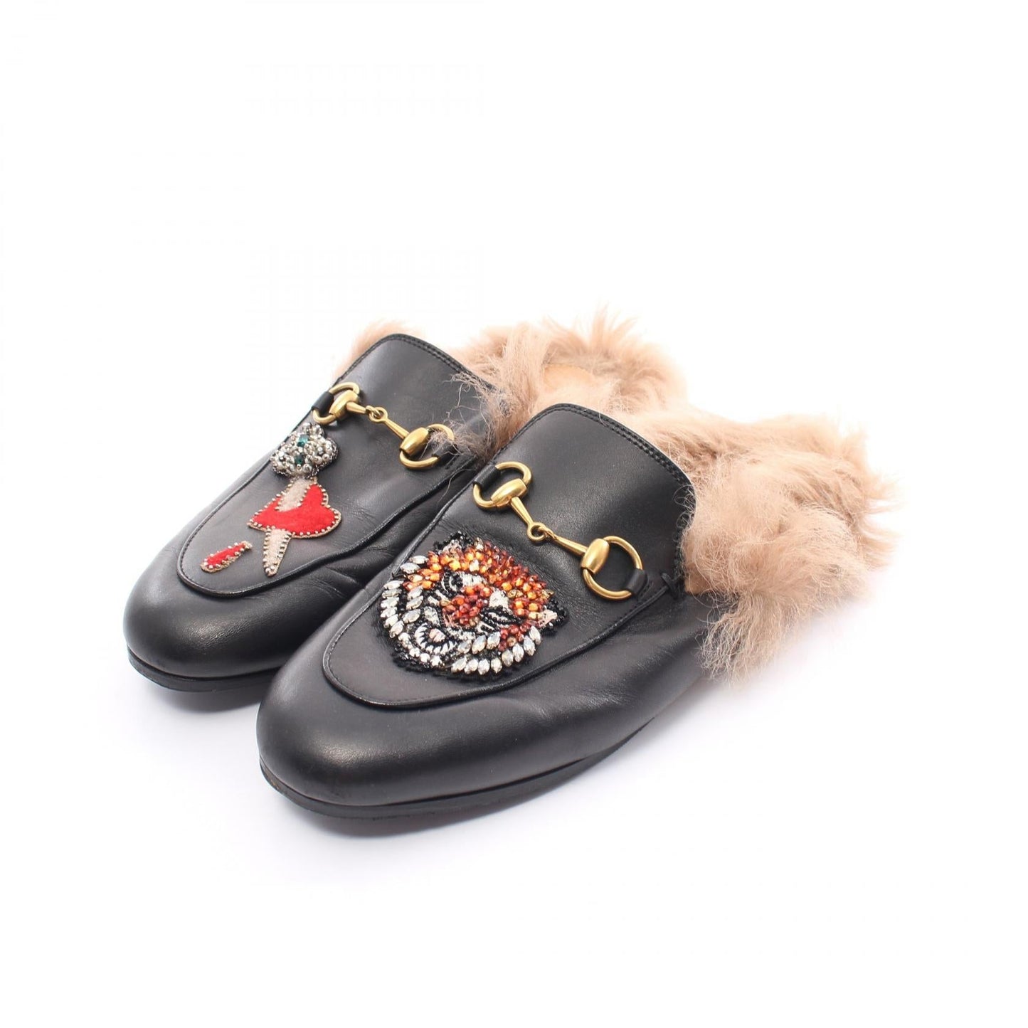 Luxury Gucci Trending 2025 Princetown Horsebit Leather Sandals
