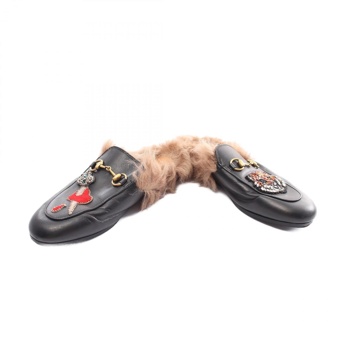 Luxury Gucci Trending 2025 Princetown Horsebit Leather Sandals