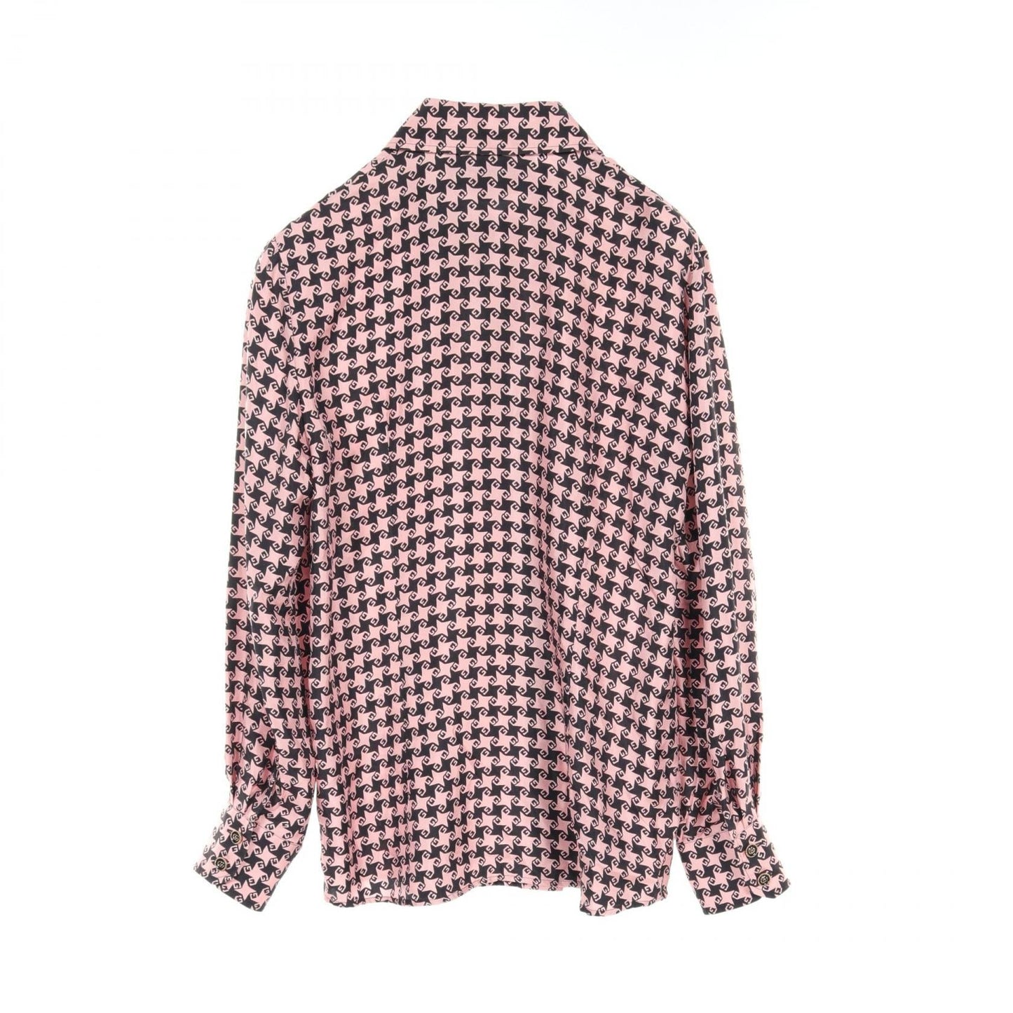 Luxury Gucci Trending 2025 Silk Top Pink/Black 675825
