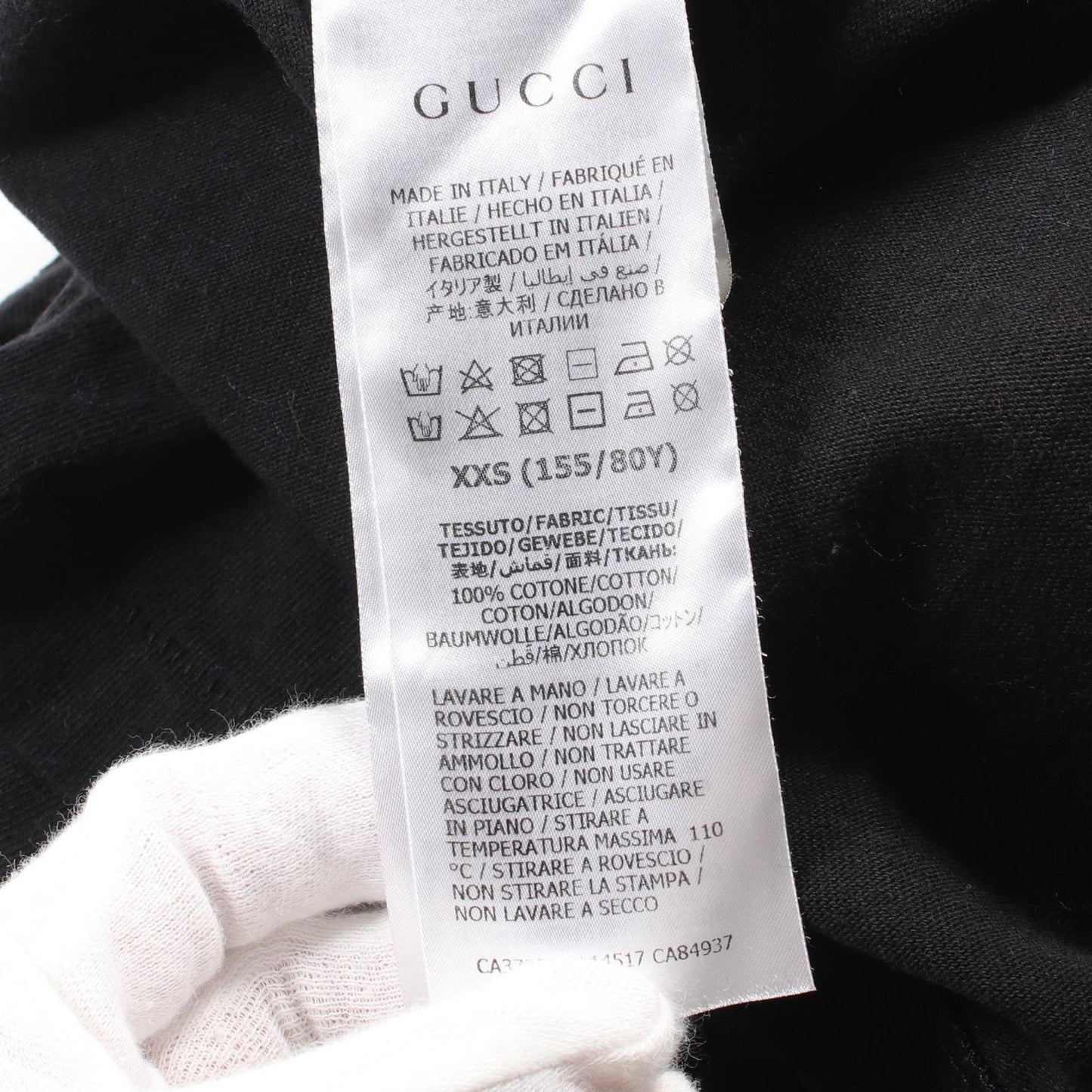 Luxury Gucci Trending 2025 Cotton Top Black for Women
