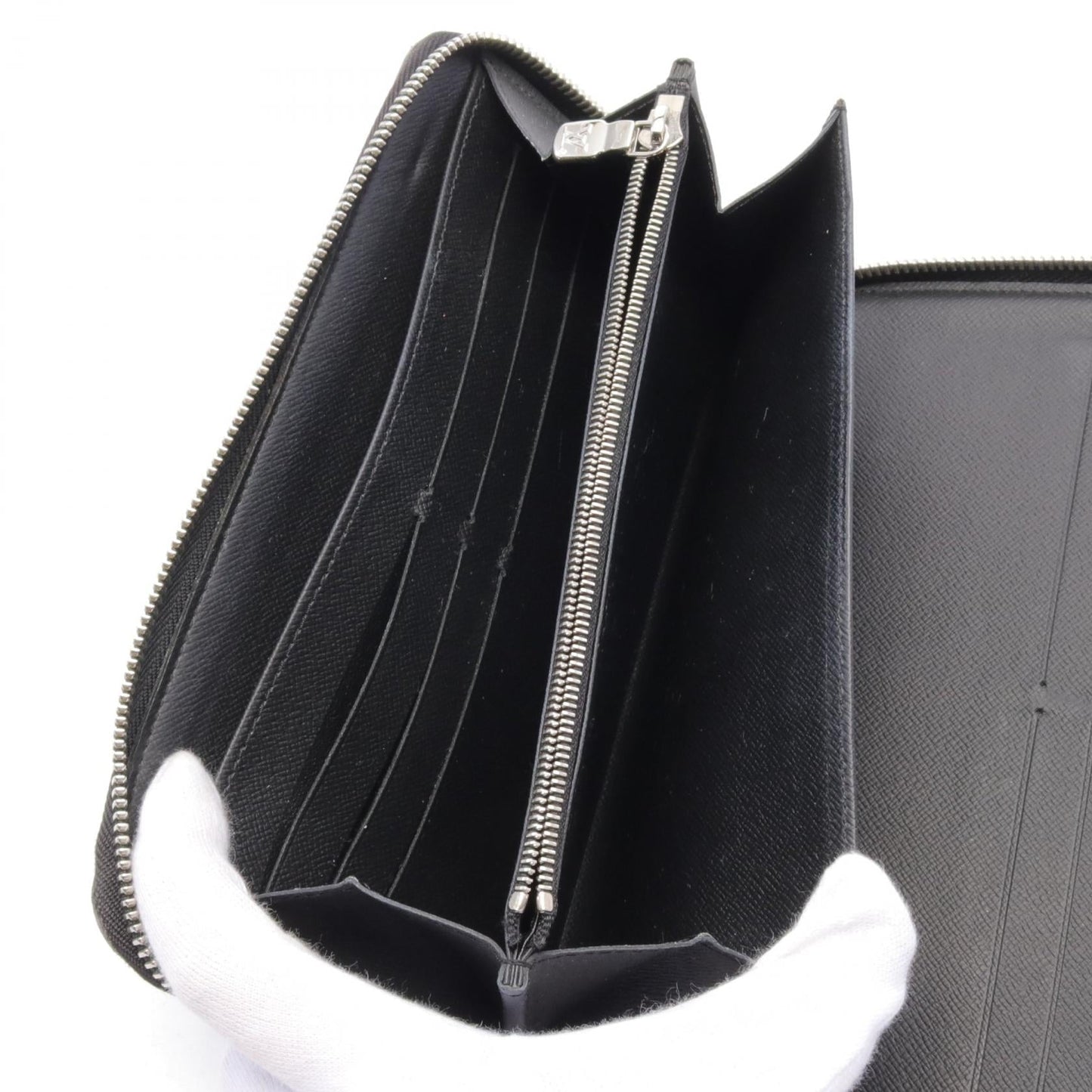 Louis Vuitton Zippy Organizer Wallet Black N60111