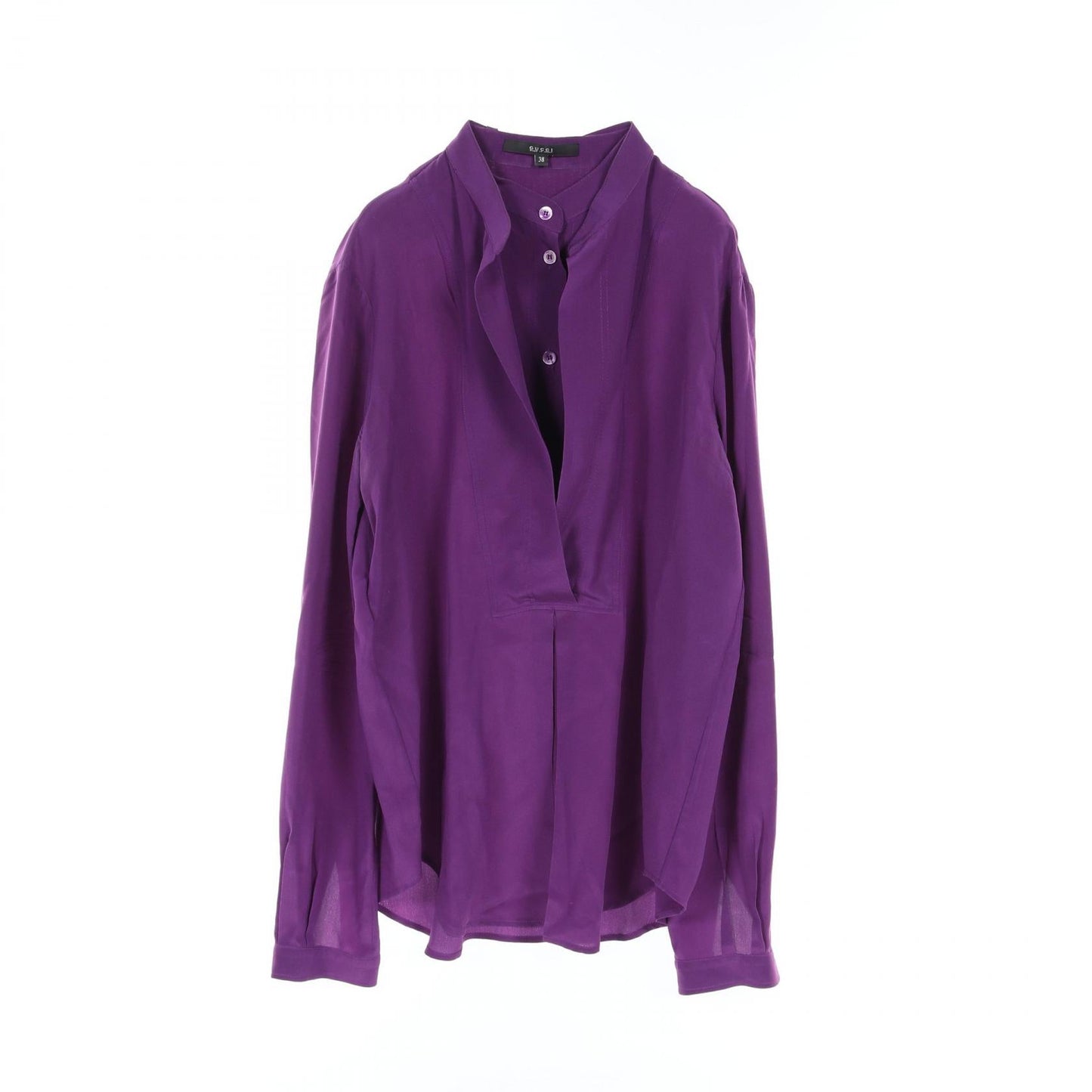 Luxury Gucci Trending 2025 Silk Top Purple for Women