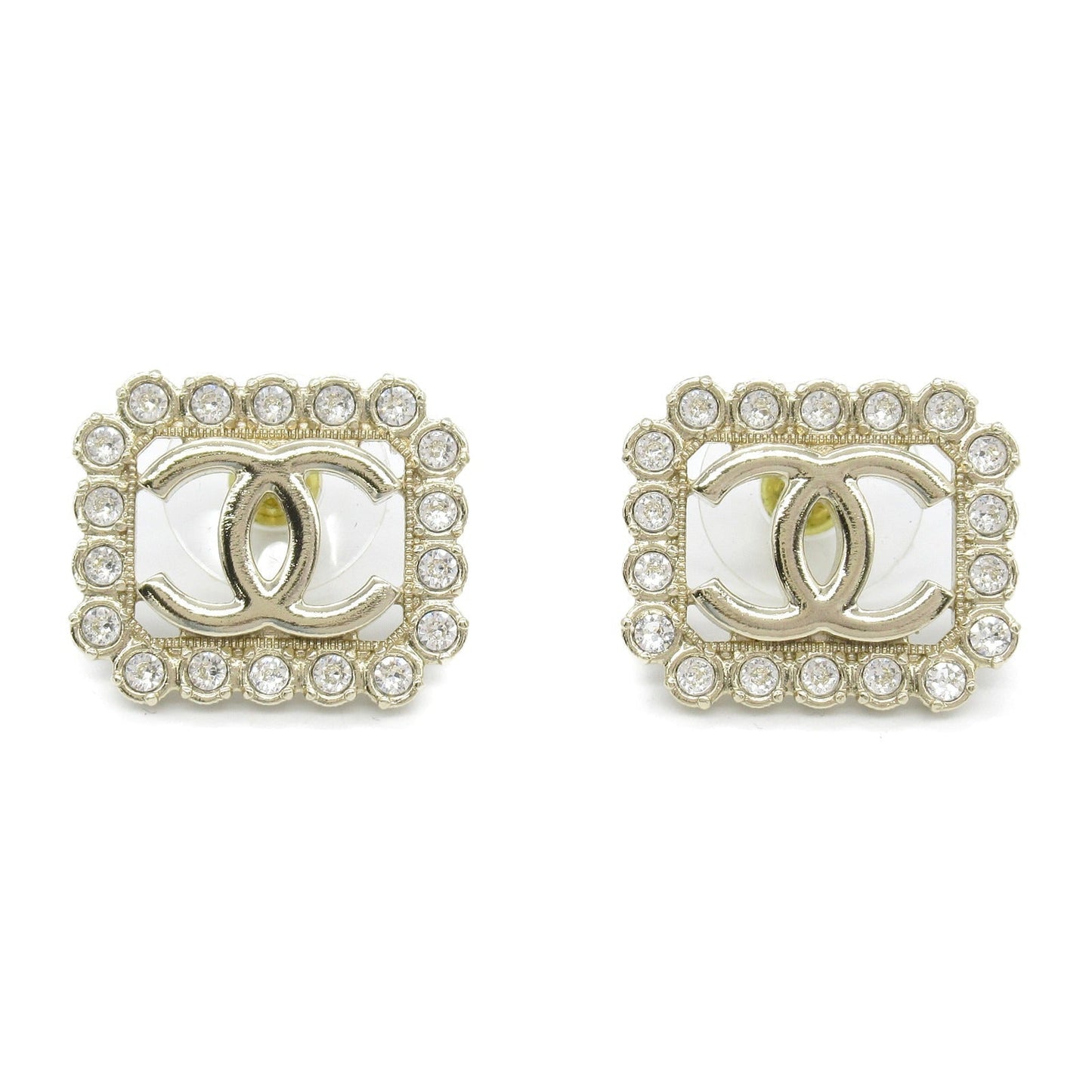 Chanel Gold Plated Earrings B23K