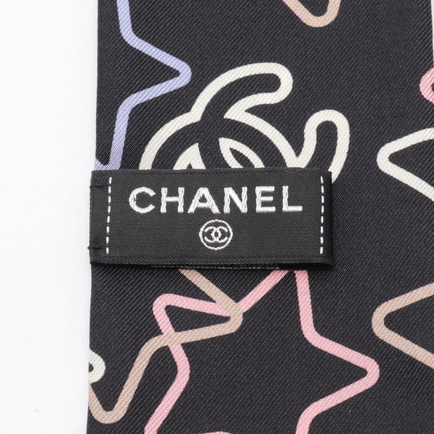 Chanel Silk Coco Mark Scarf