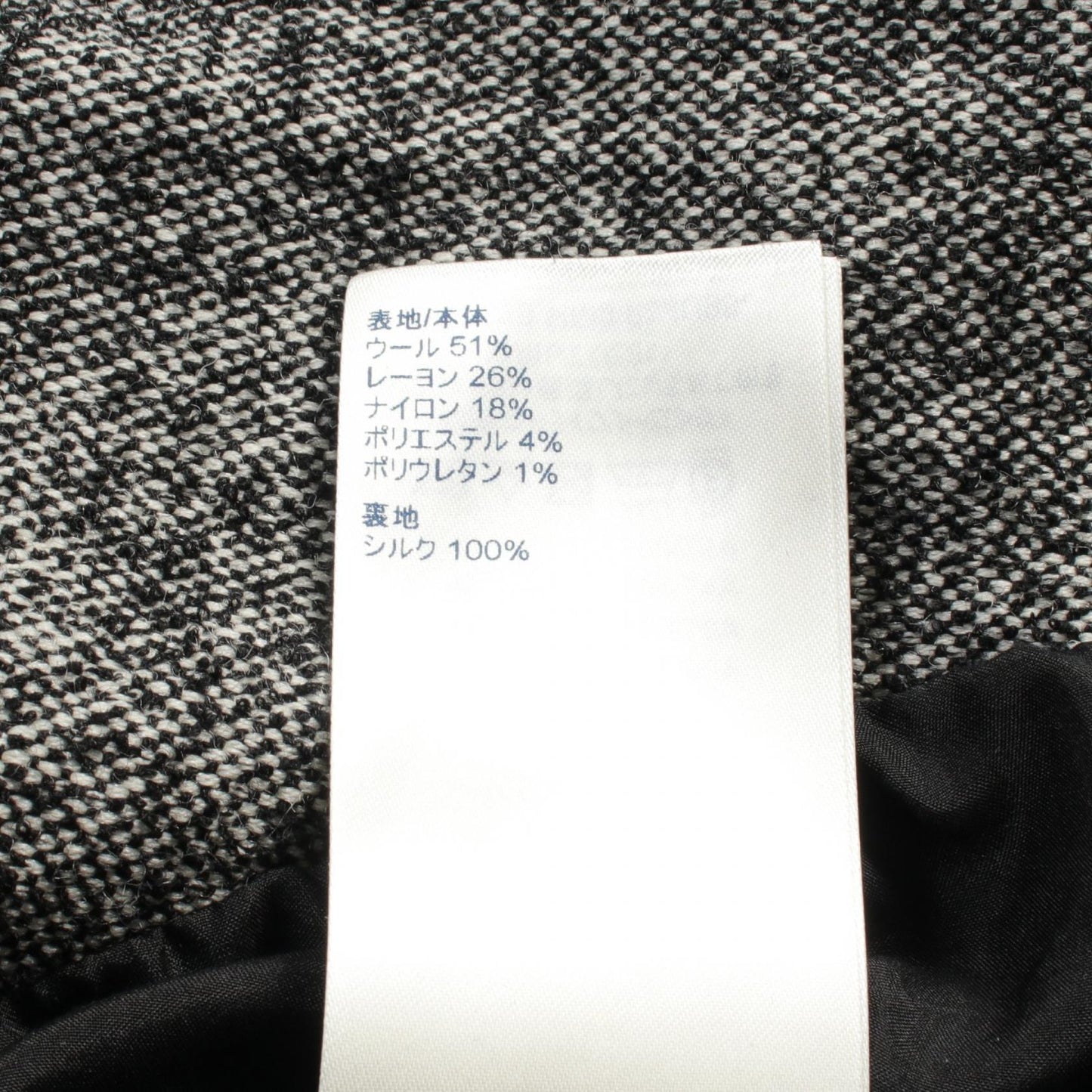 Louis Vuitton Wool Rayon Nylon Dress