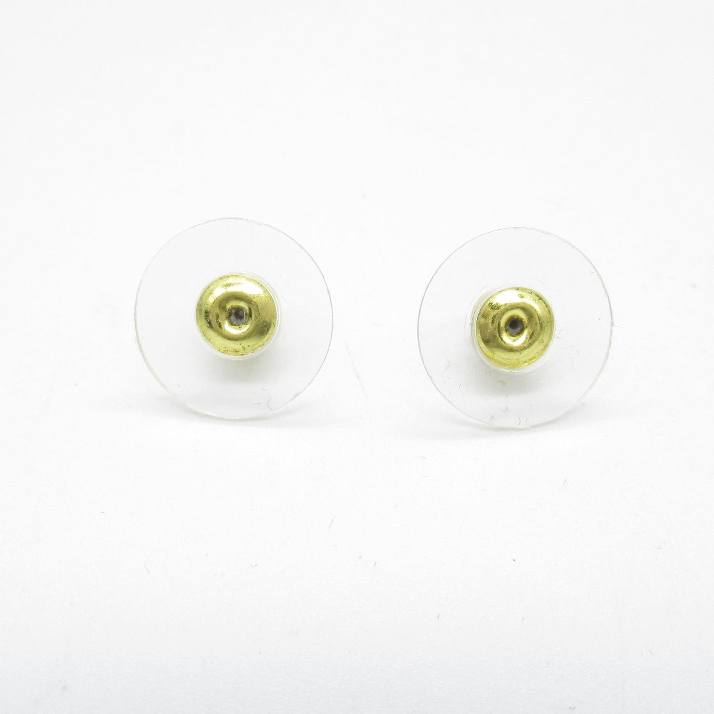 Chanel Coco Mark Earrings Gold Plated Stone