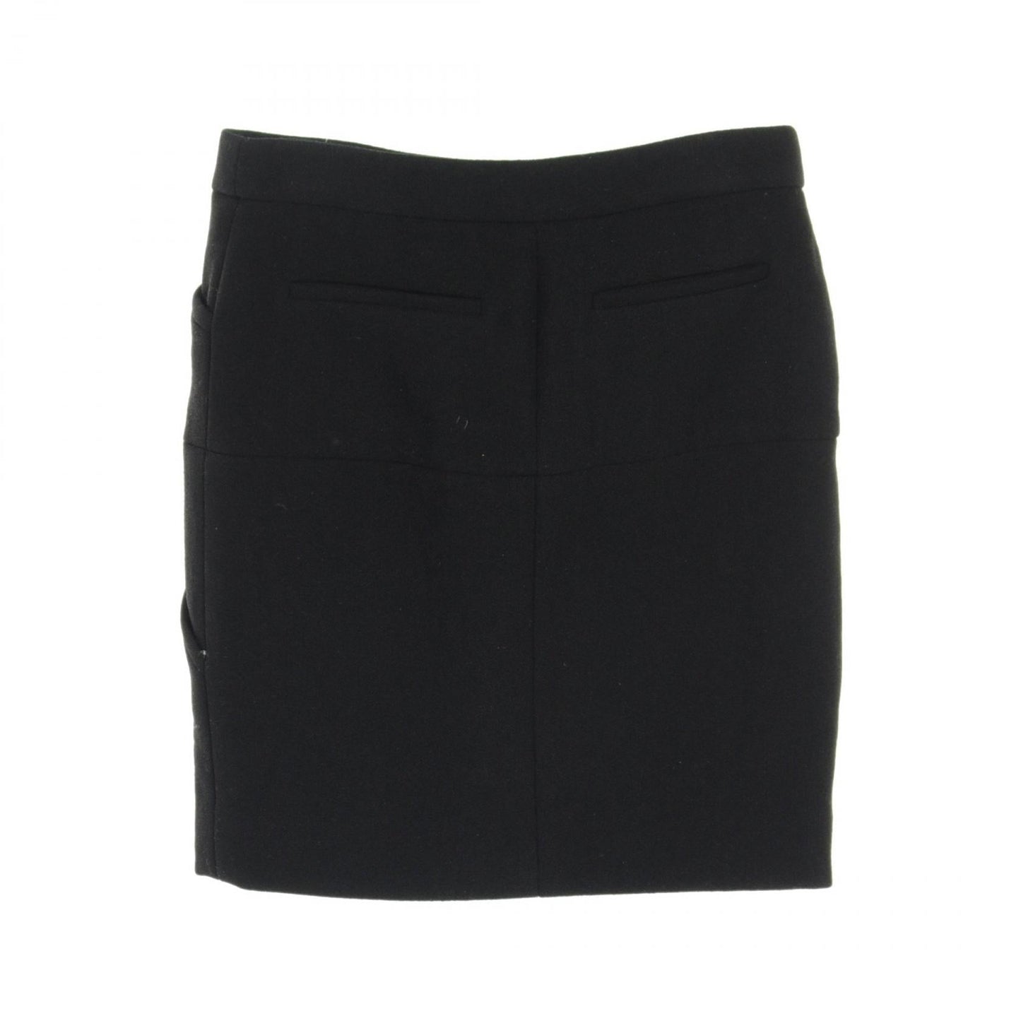 Chanel Wool Skirt Black P44341V32650