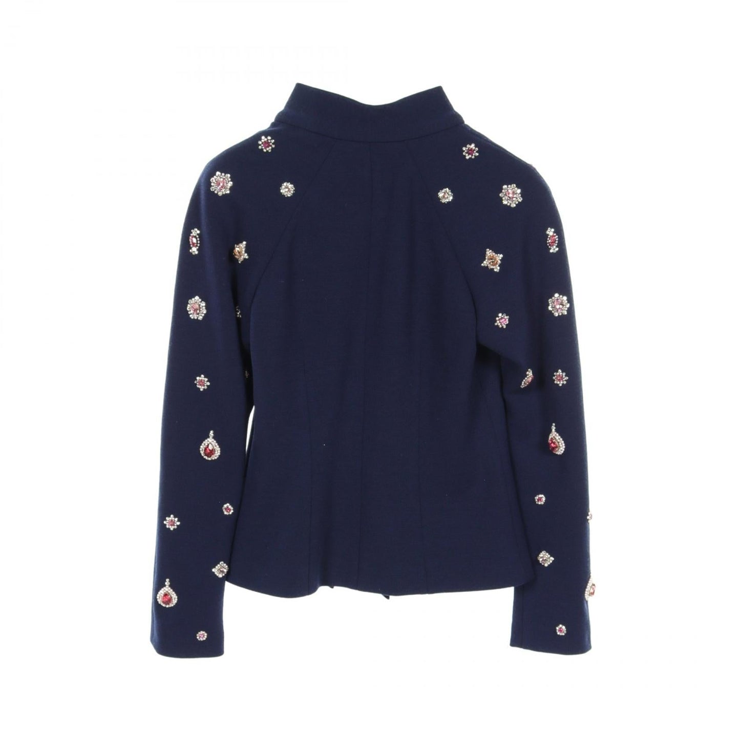 Chanel Wool Coat Navy P73143V21533