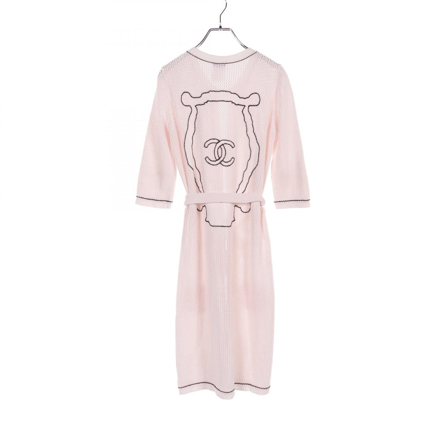 Chanel Rayon Polyester Cardigan Pink
