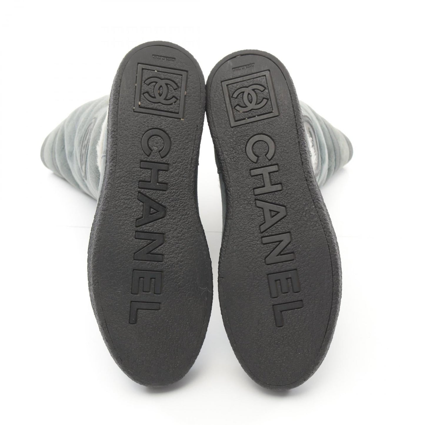 Chanel Sheepskin Sports Line Boots