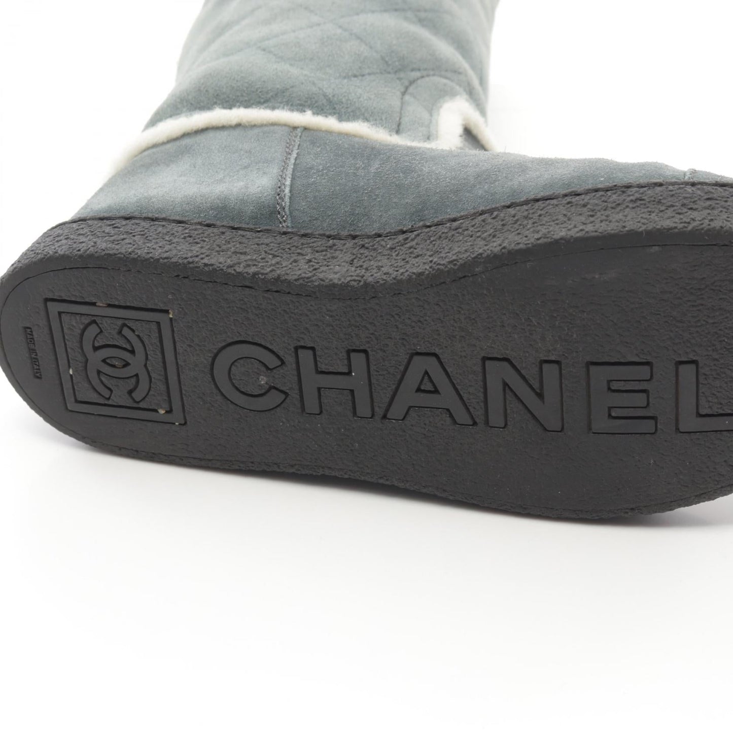 Chanel Sheepskin Sports Line Boots